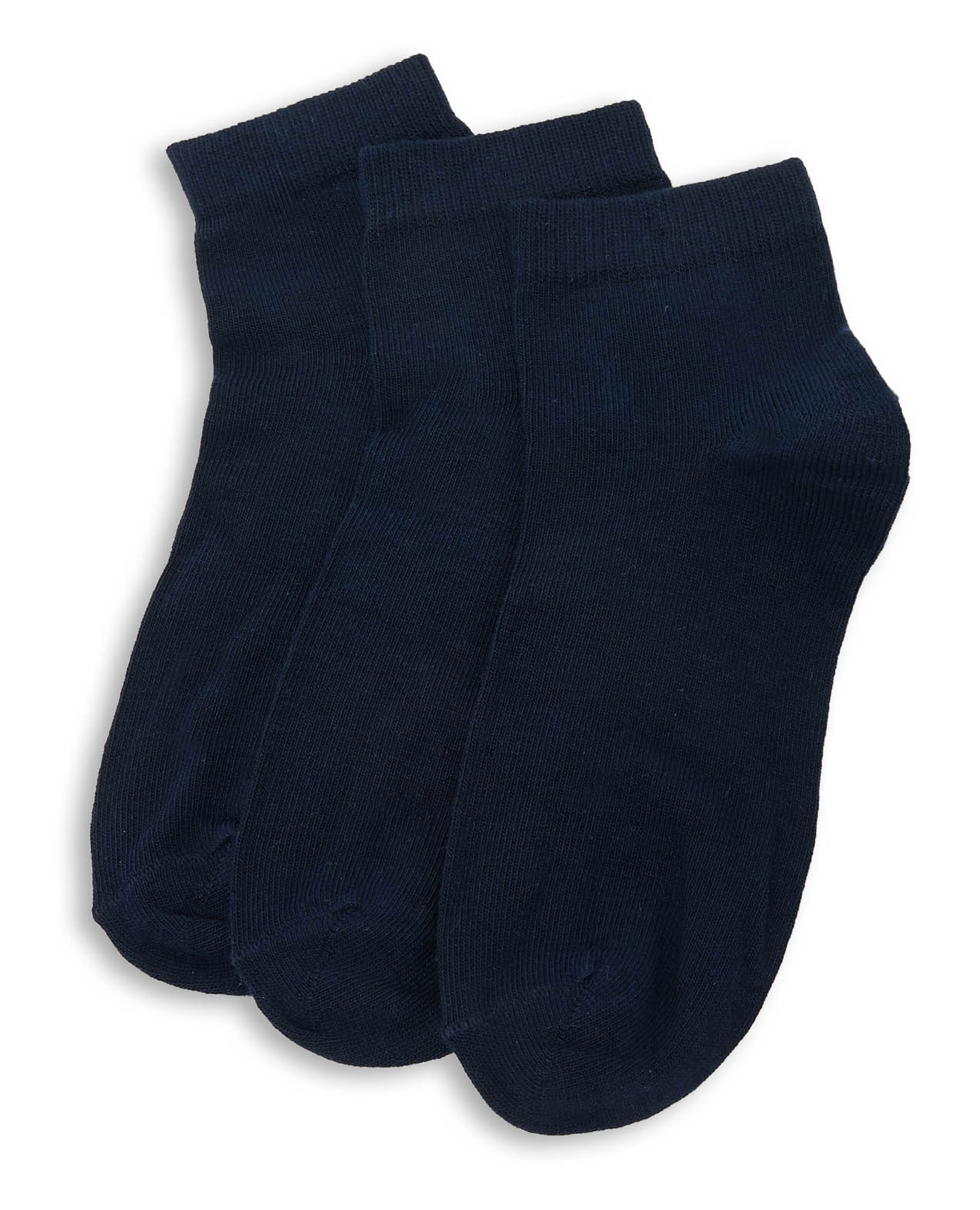 جوارب بطول الكاحل - 3 قطع