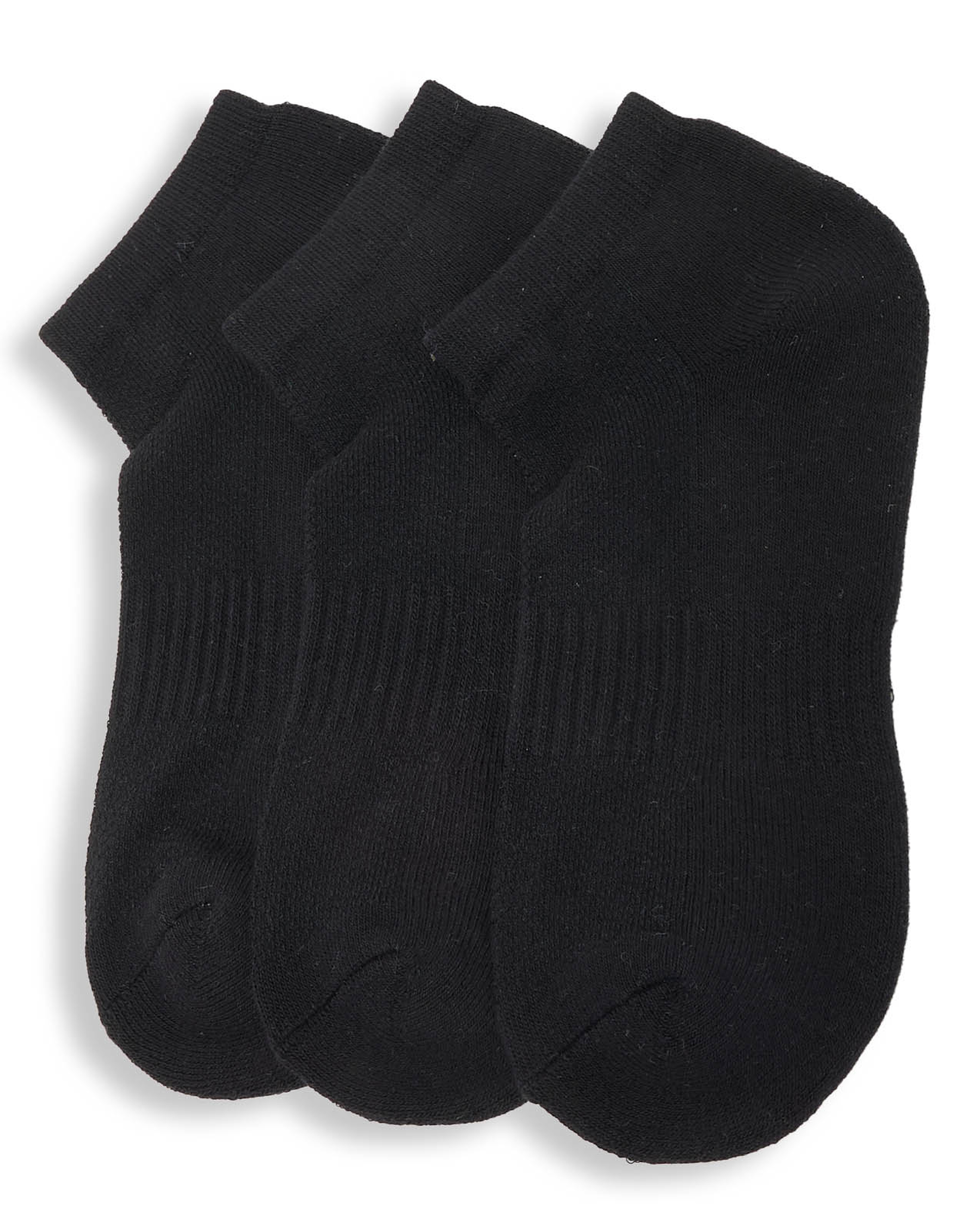 3 Pack Solid Ankle Socks