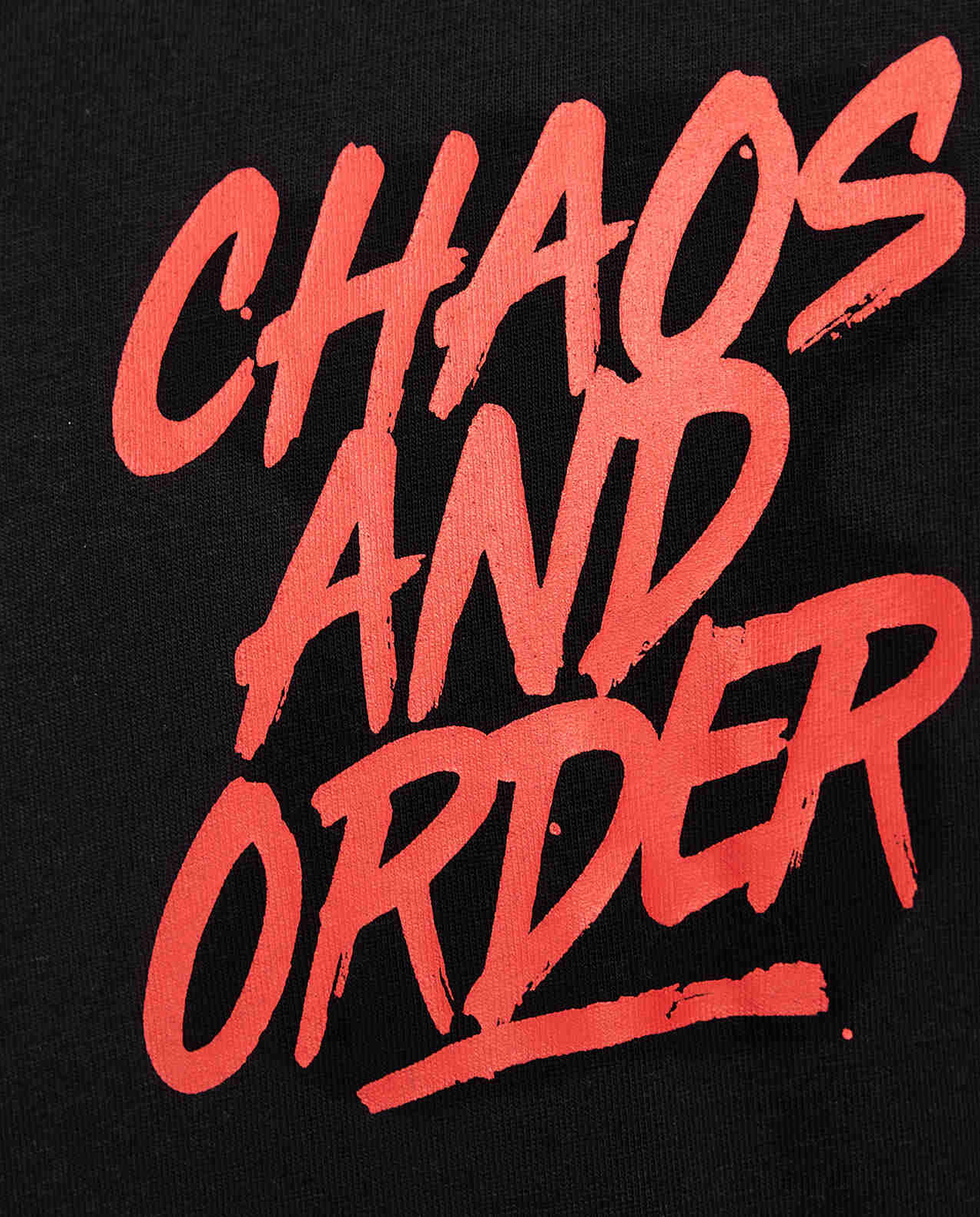 Back Printed T-Shirt with Crew Neck and Short Sleeves