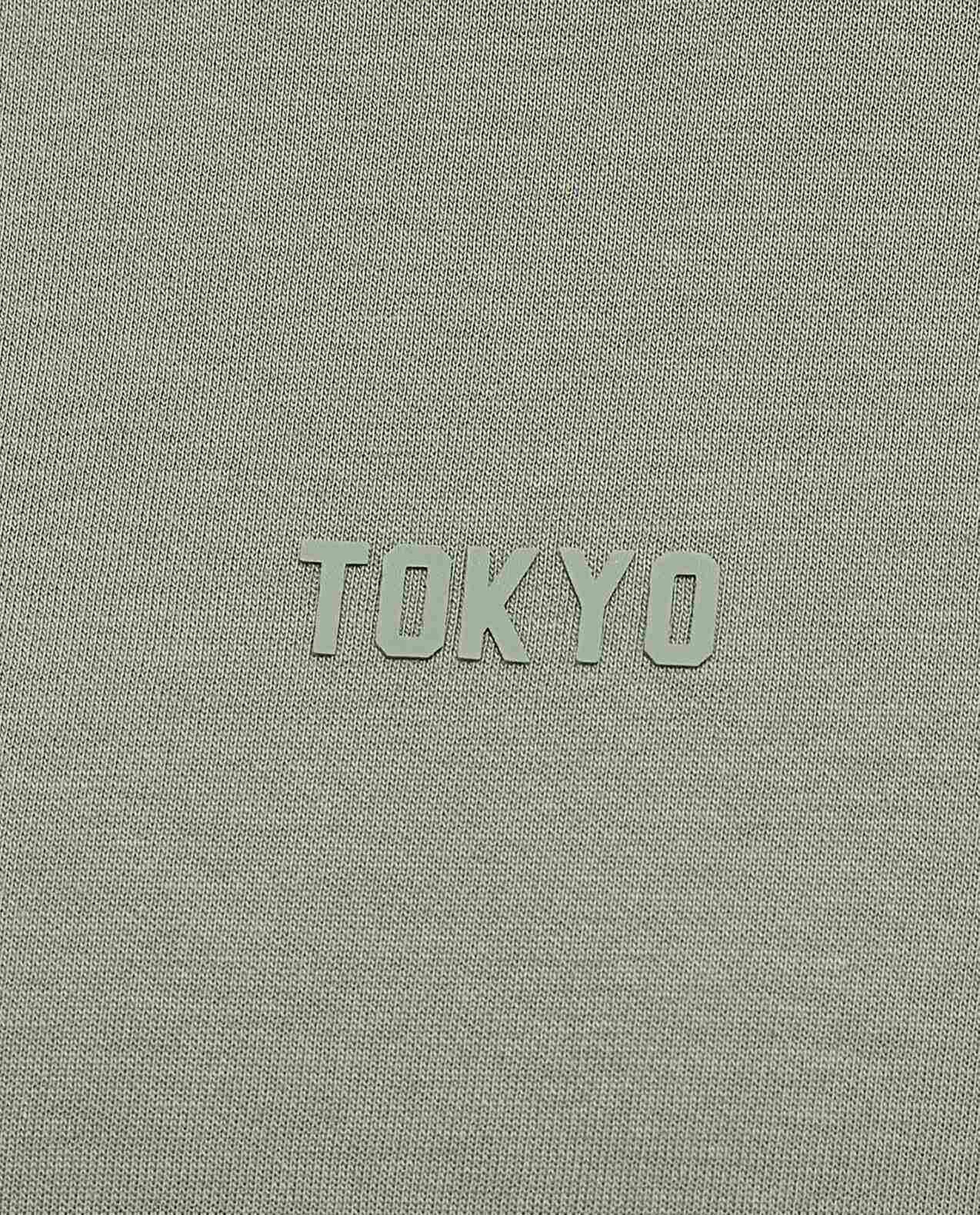 Solid Oversized T-Shirt with Crew Neck and Short Sleeves