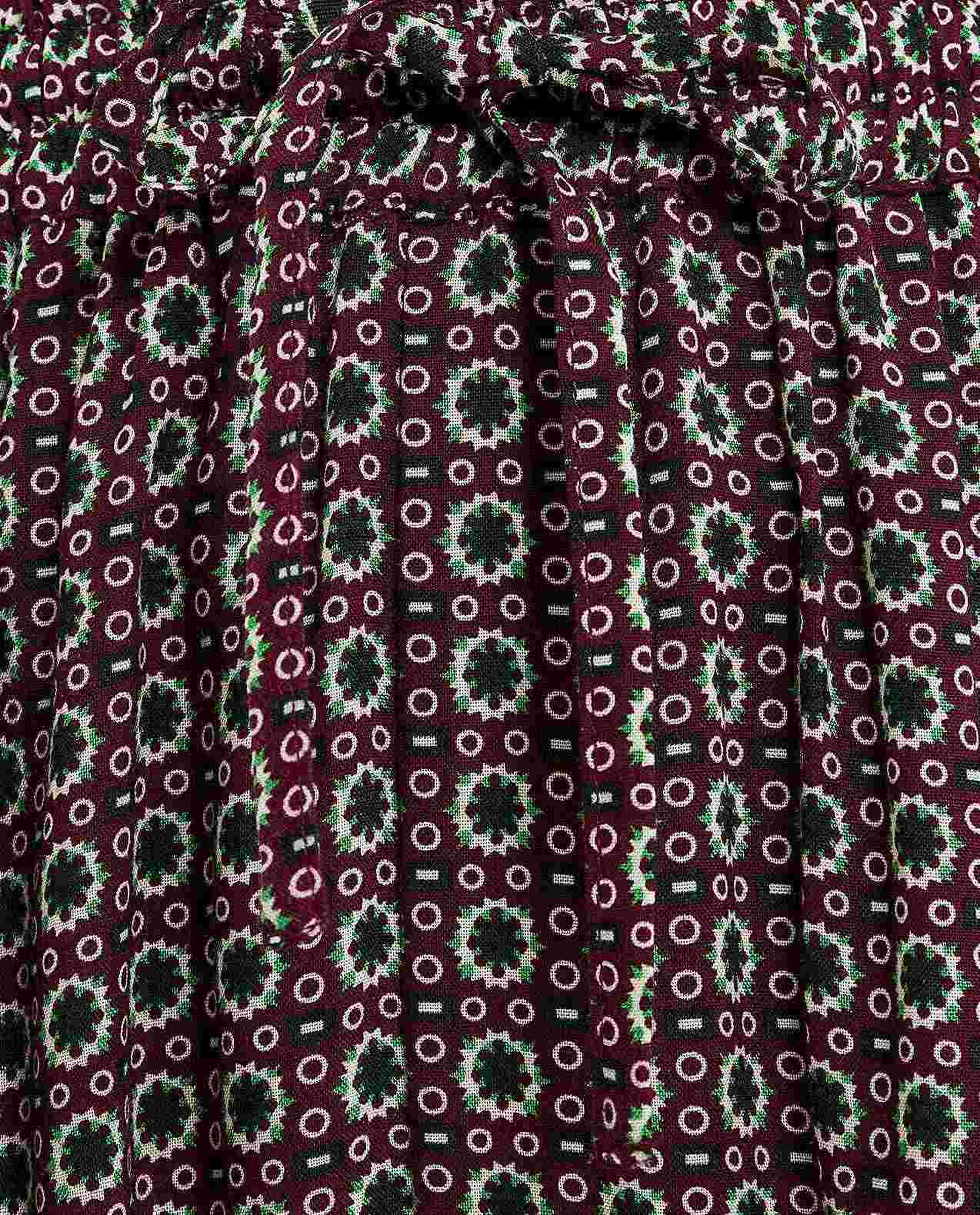 Patterned Lounge Pants with Drawstring Waist