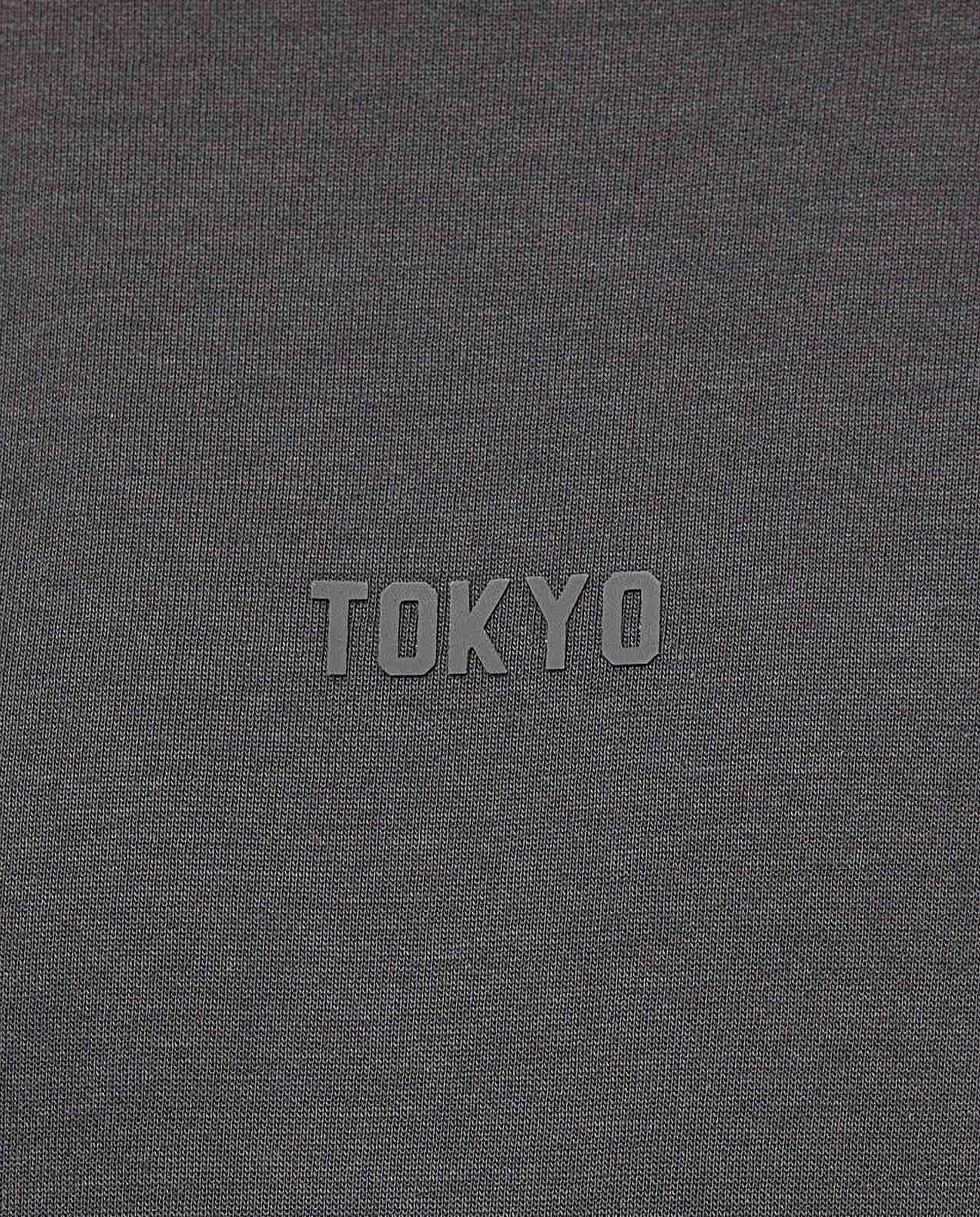 Solid Oversized T-Shirt with Crew Neck and Short Sleeves