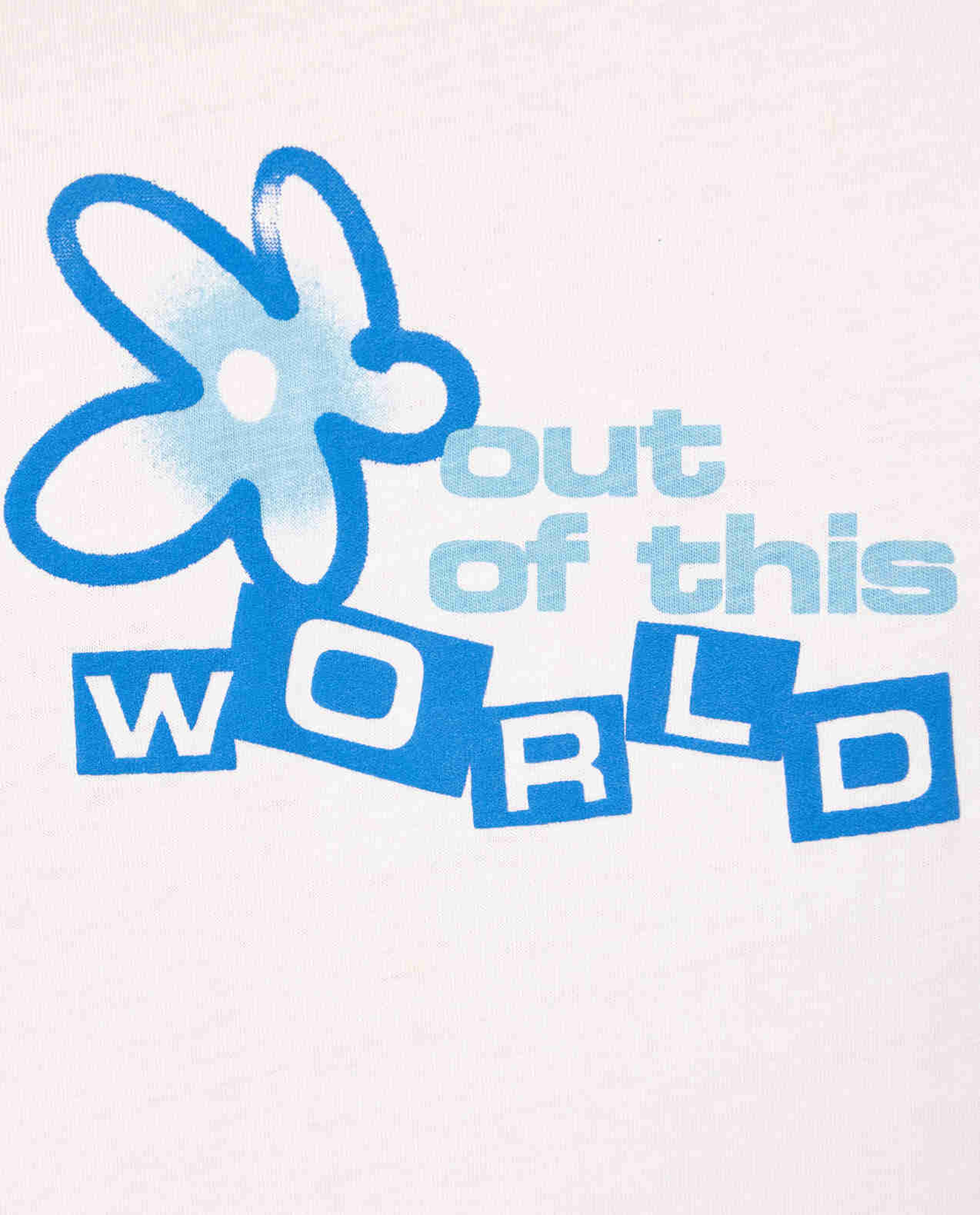 Printed T-Shirt with Crew Neck and Short Sleeves