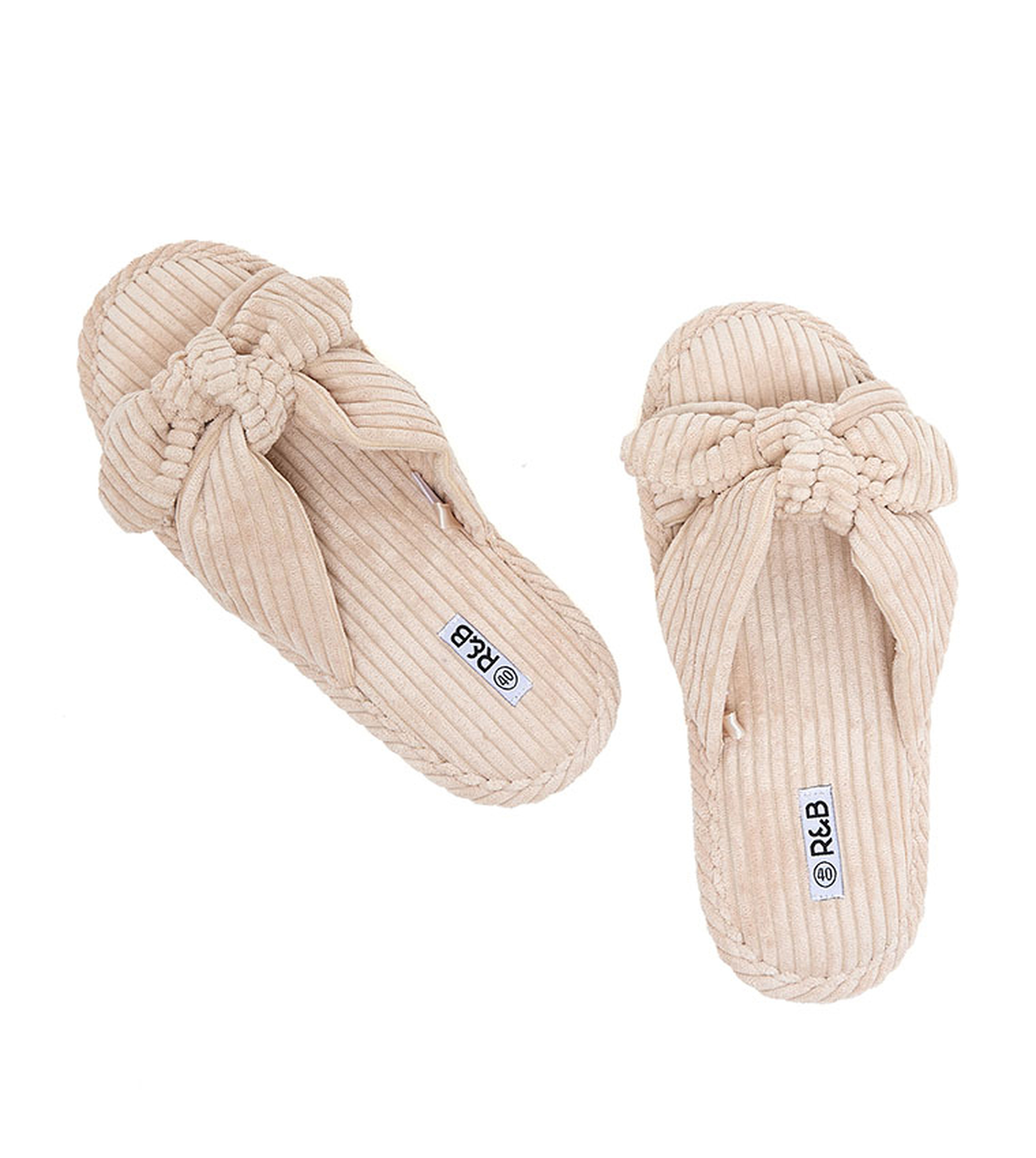 Bow Detail Bedroom Slippers