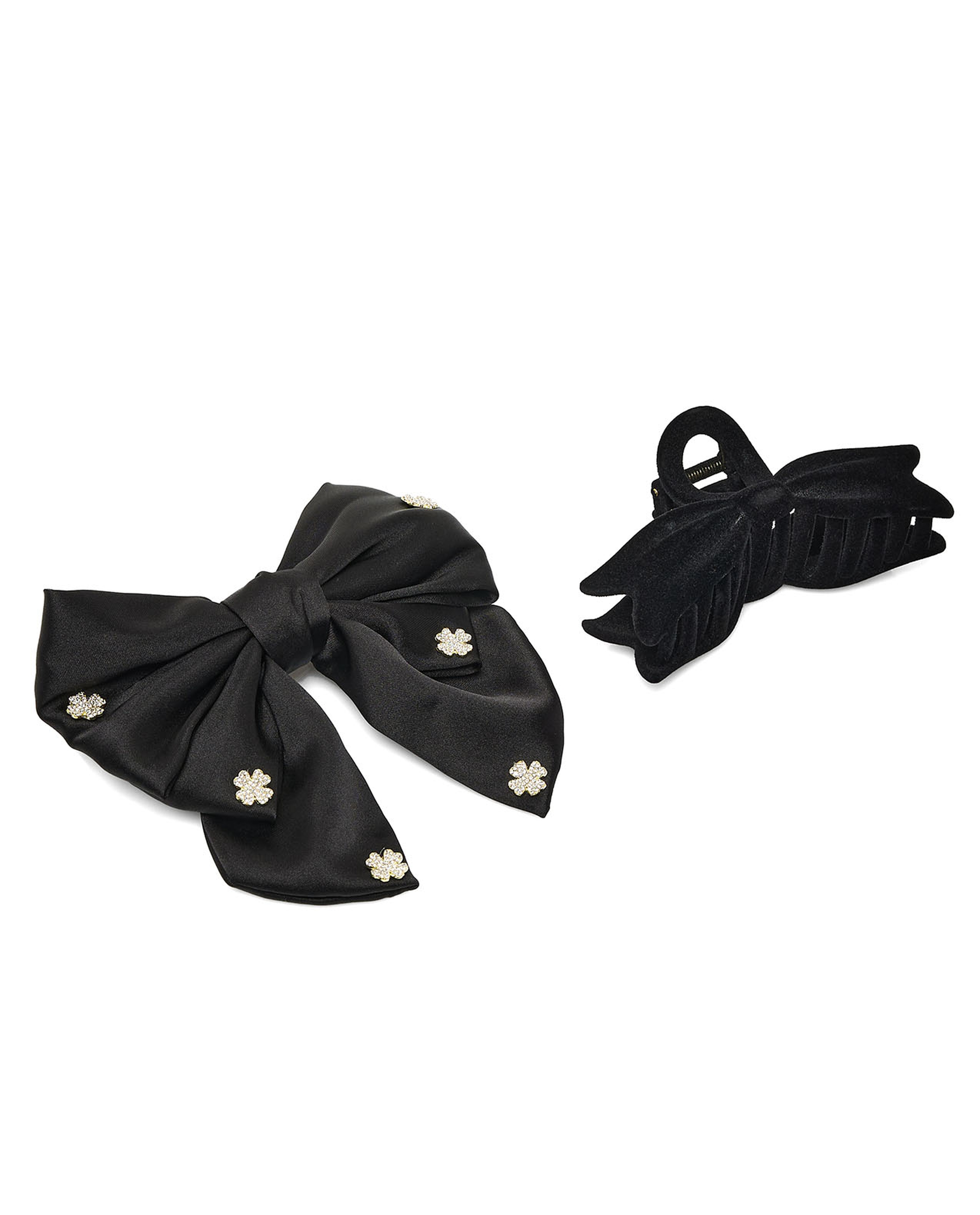 2 Pack Bow Hair Accessories