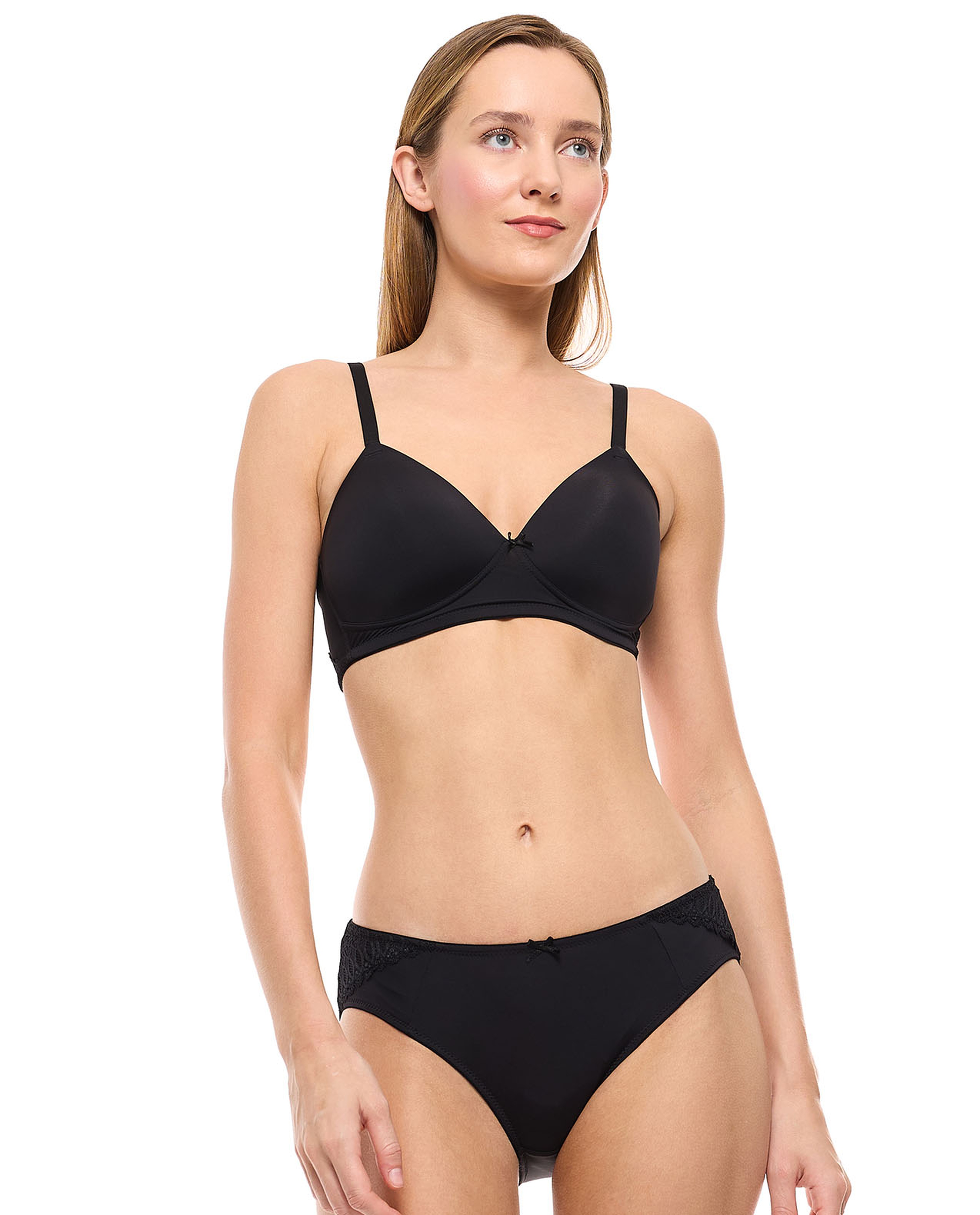 Lace Trim Bikini Brief