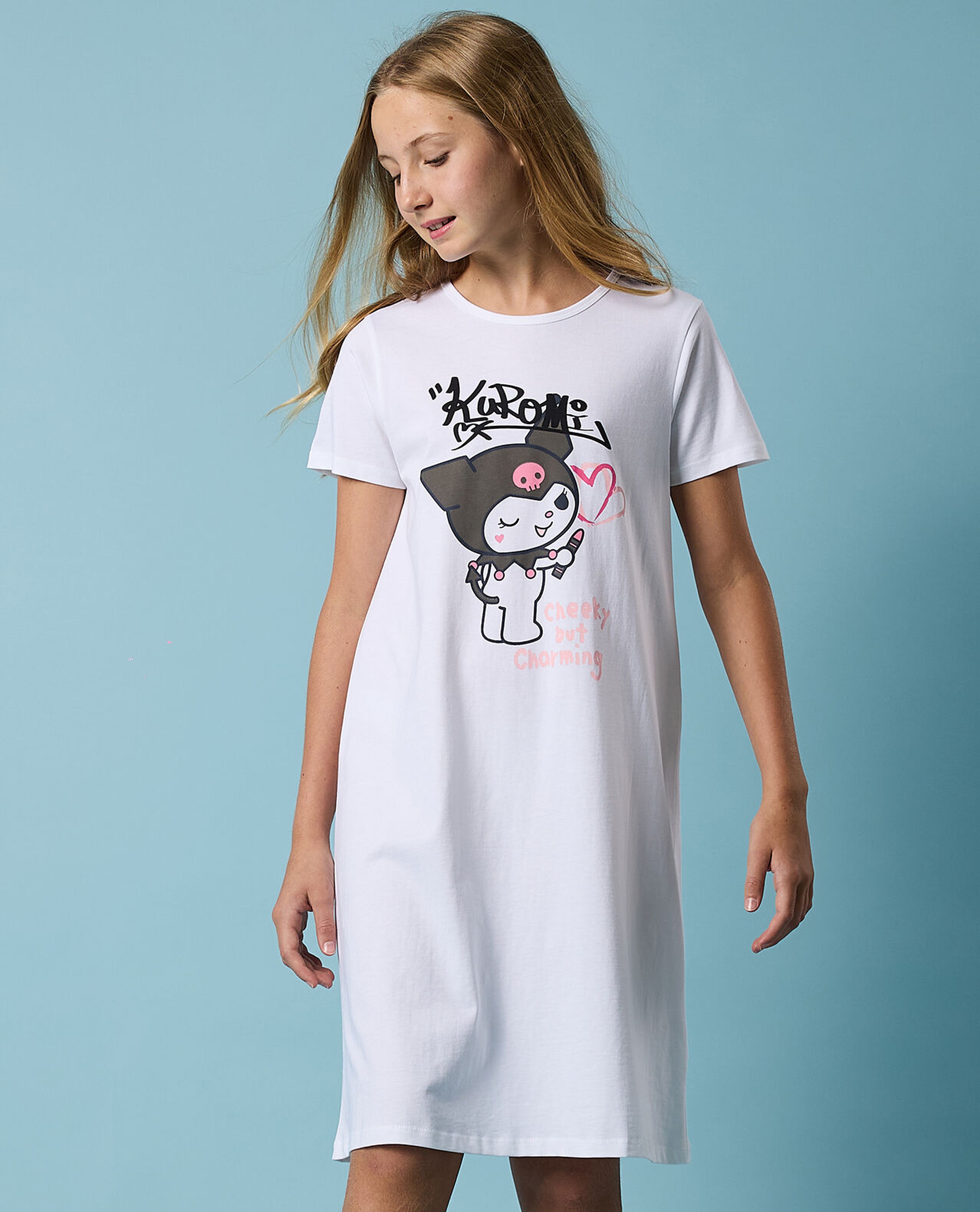 2 Pack Kuromi Print Nightdresses