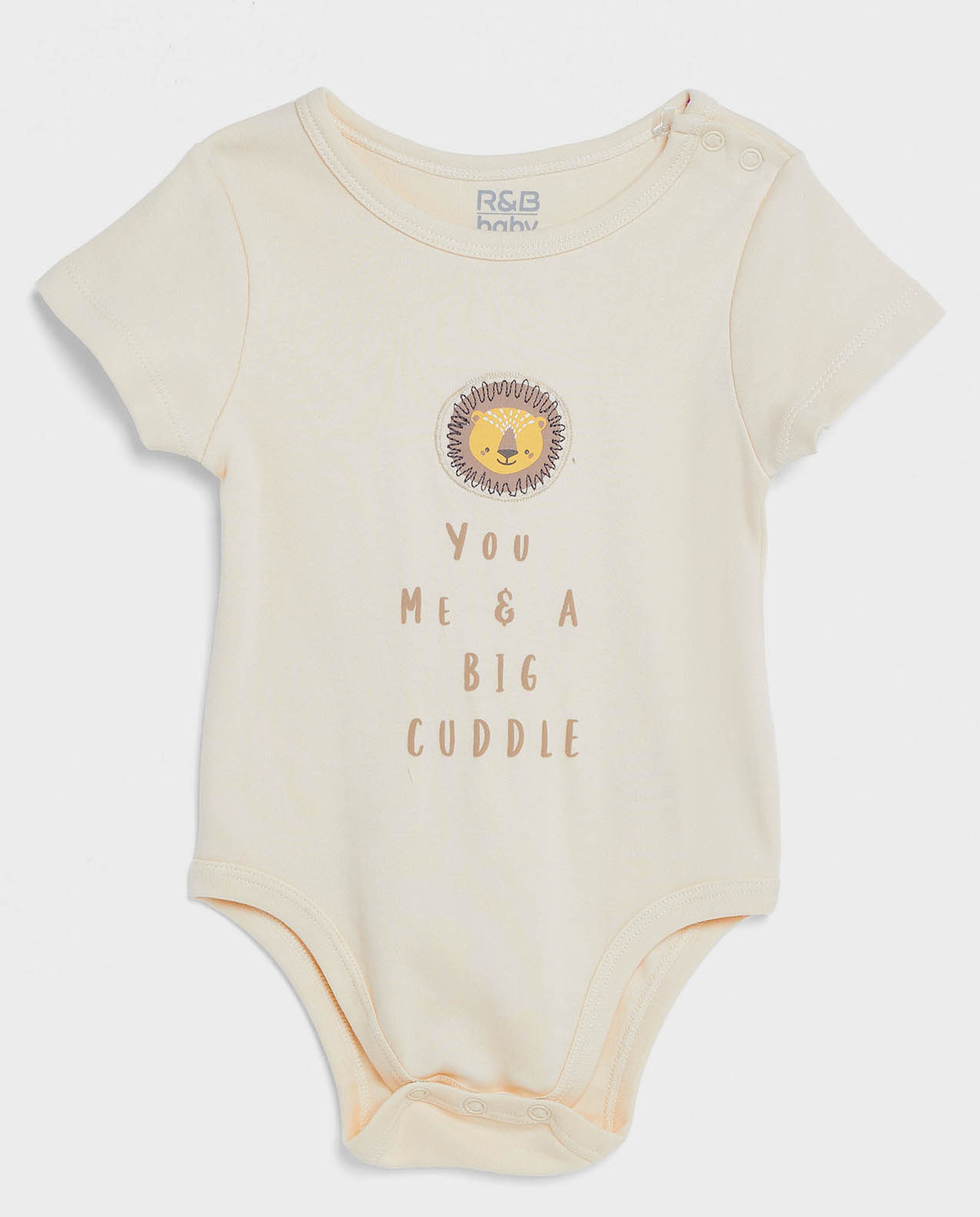 3 Pack Printed Bodysuits with Short Sleeves