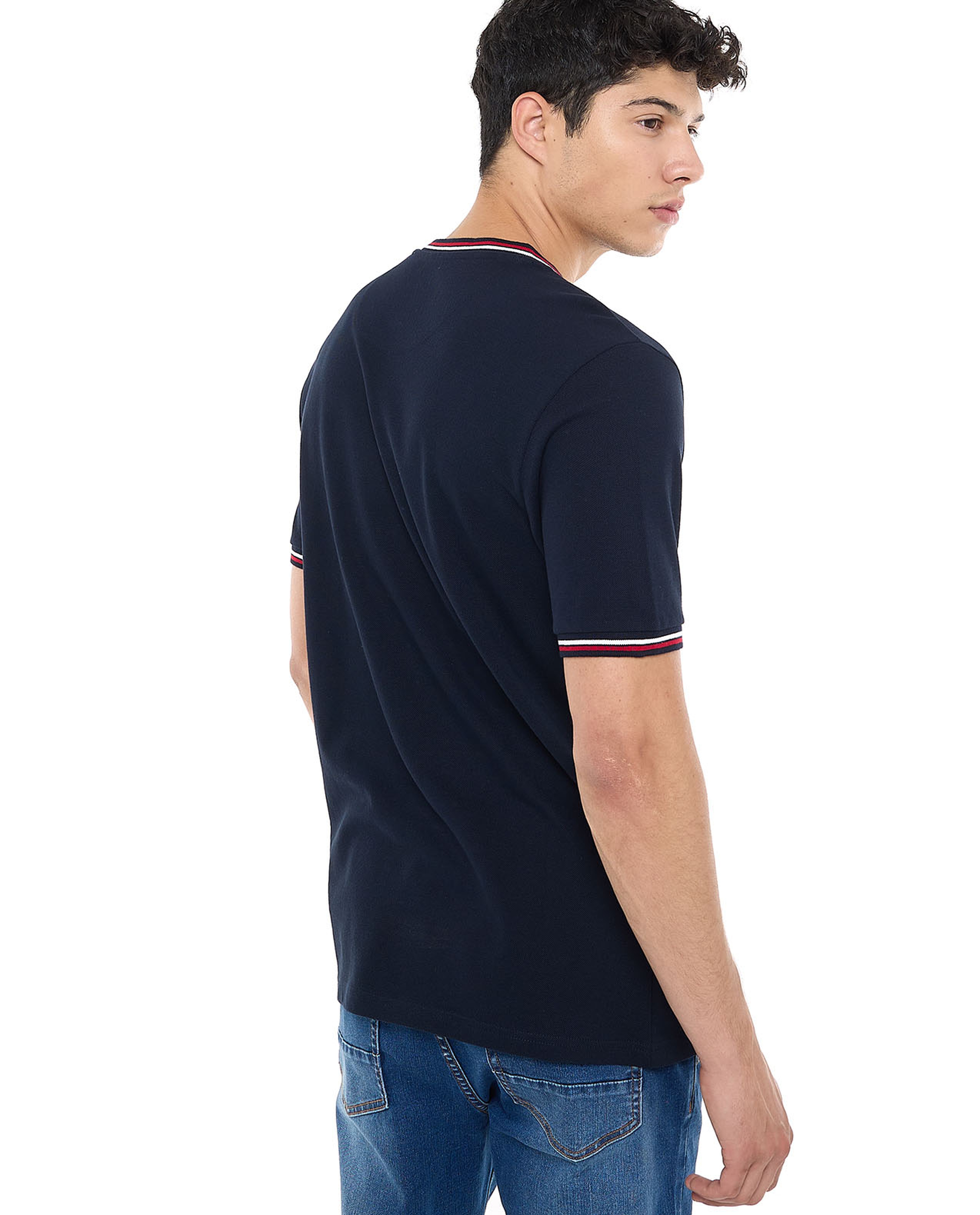 Printed T-Shirt with Crew Neck and Short Sleeves