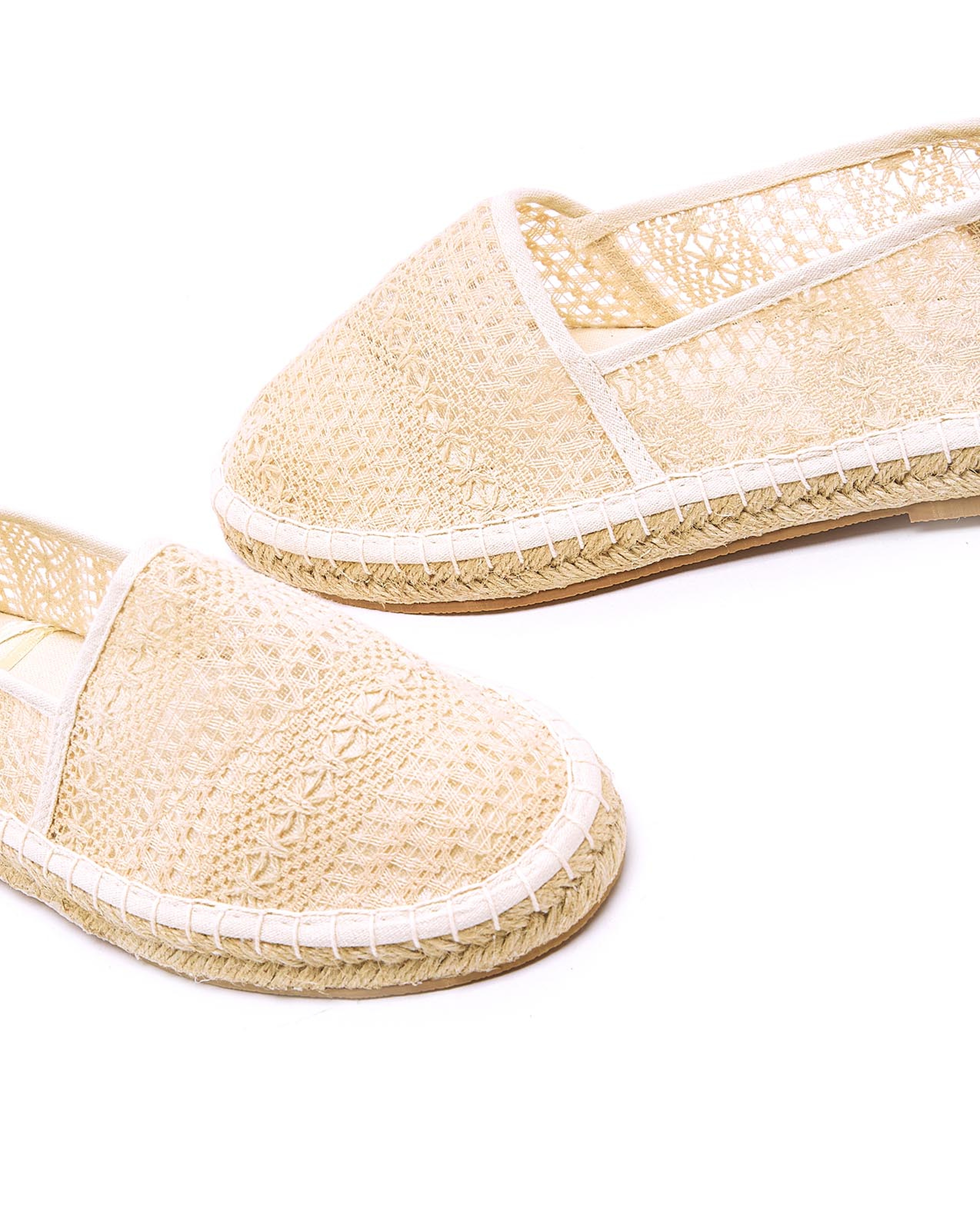 Lace Espadrille Shoes