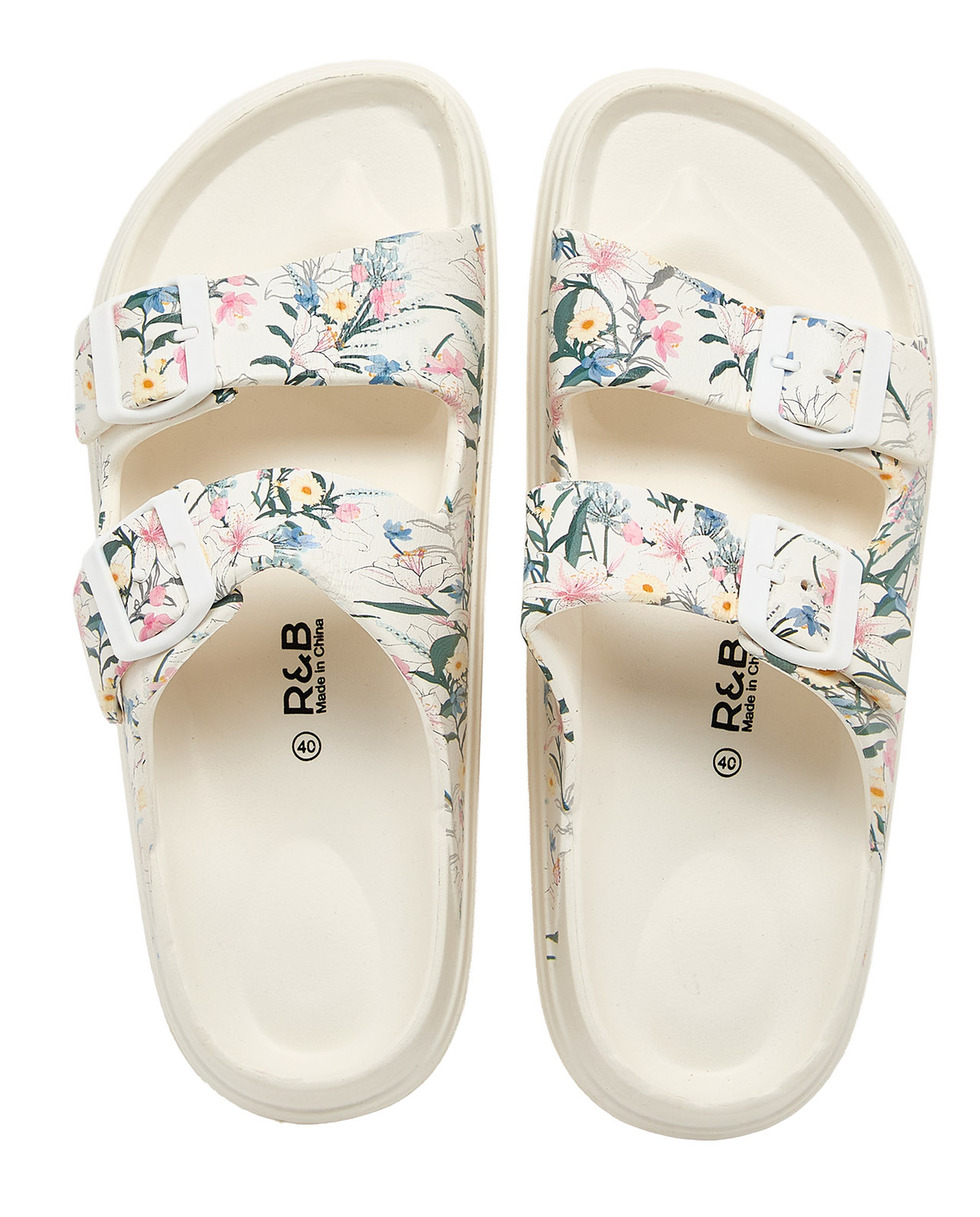 Printed Comfort Sandals