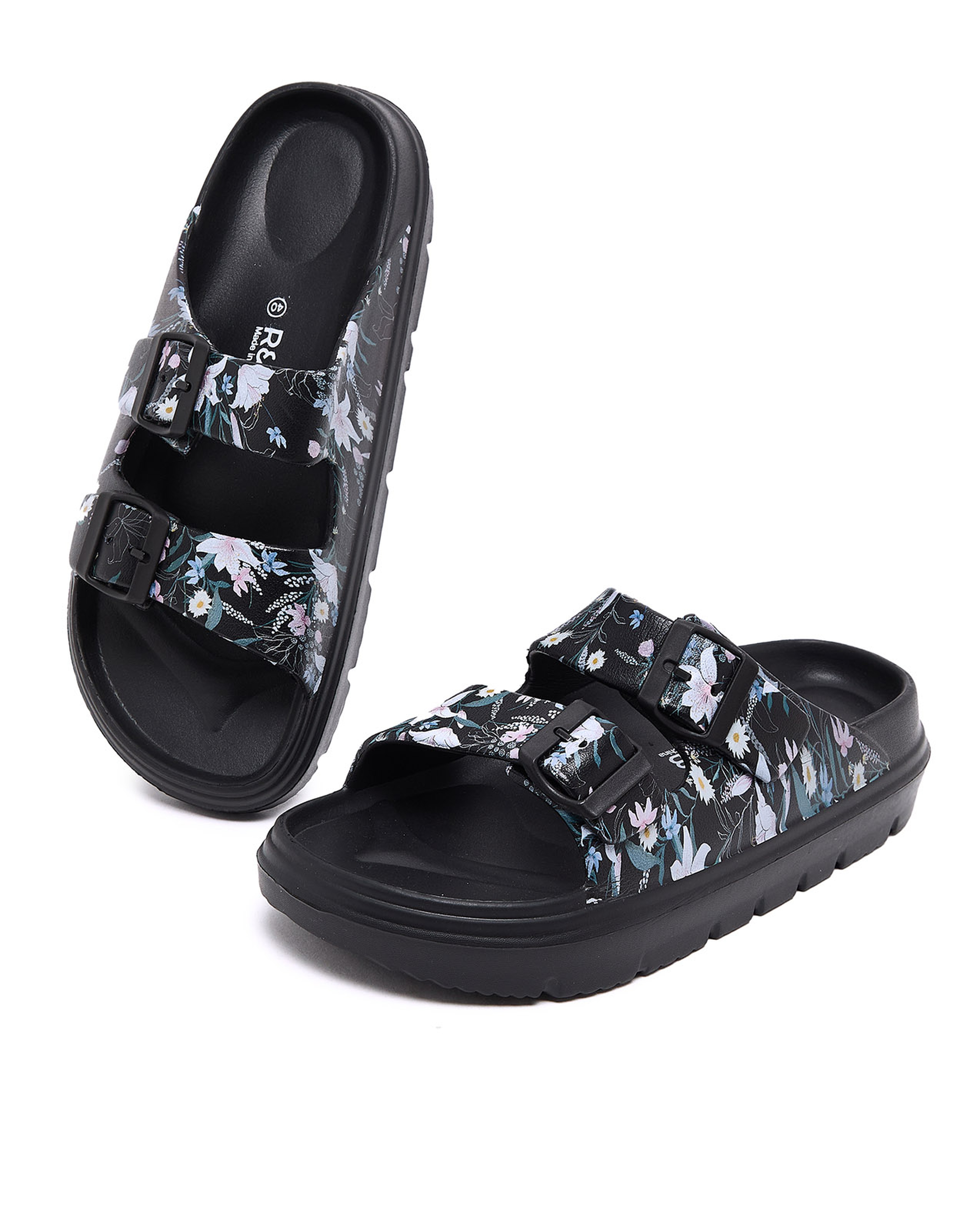 Printed Comfort Sandals
