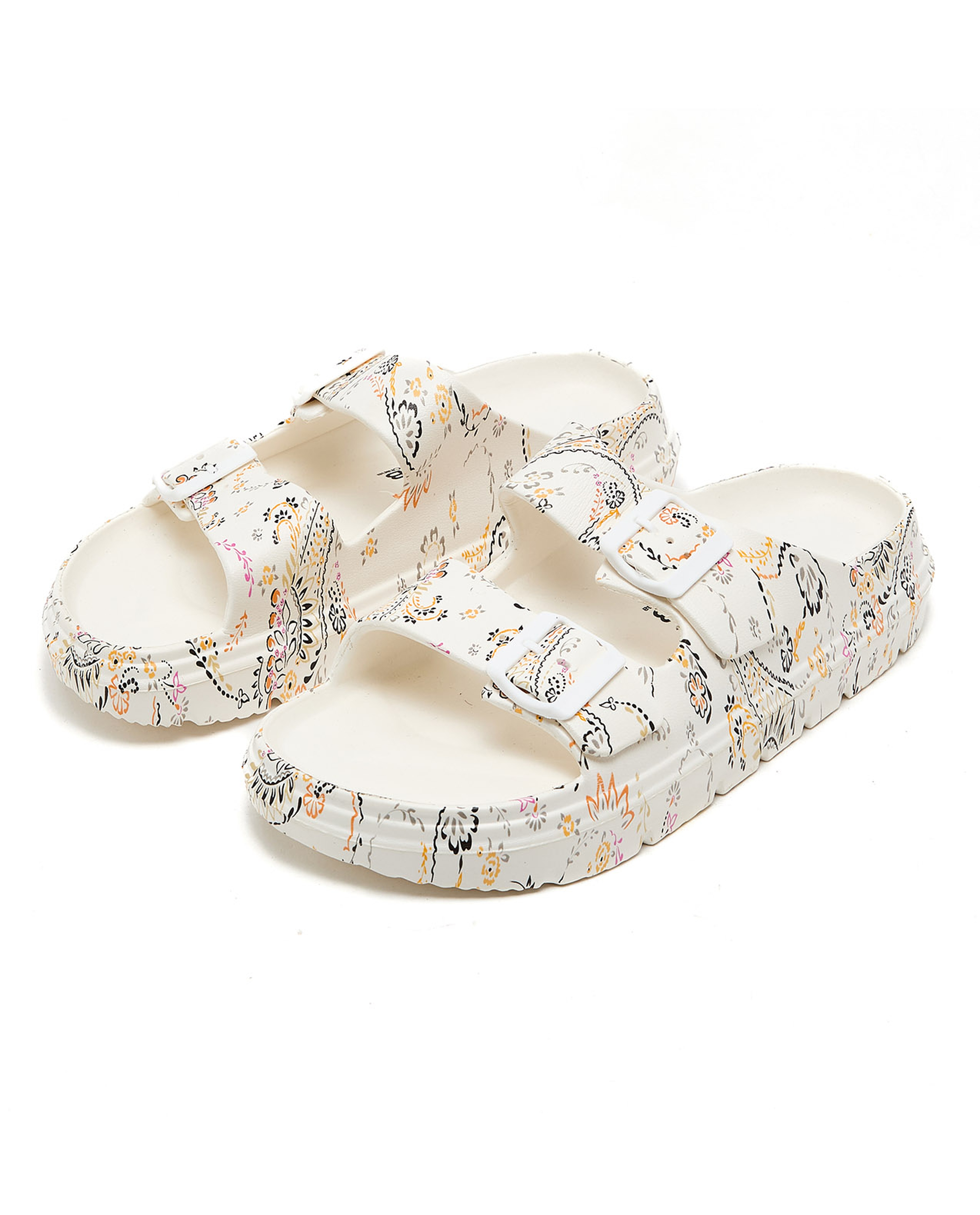 Printed Comfort Sandals