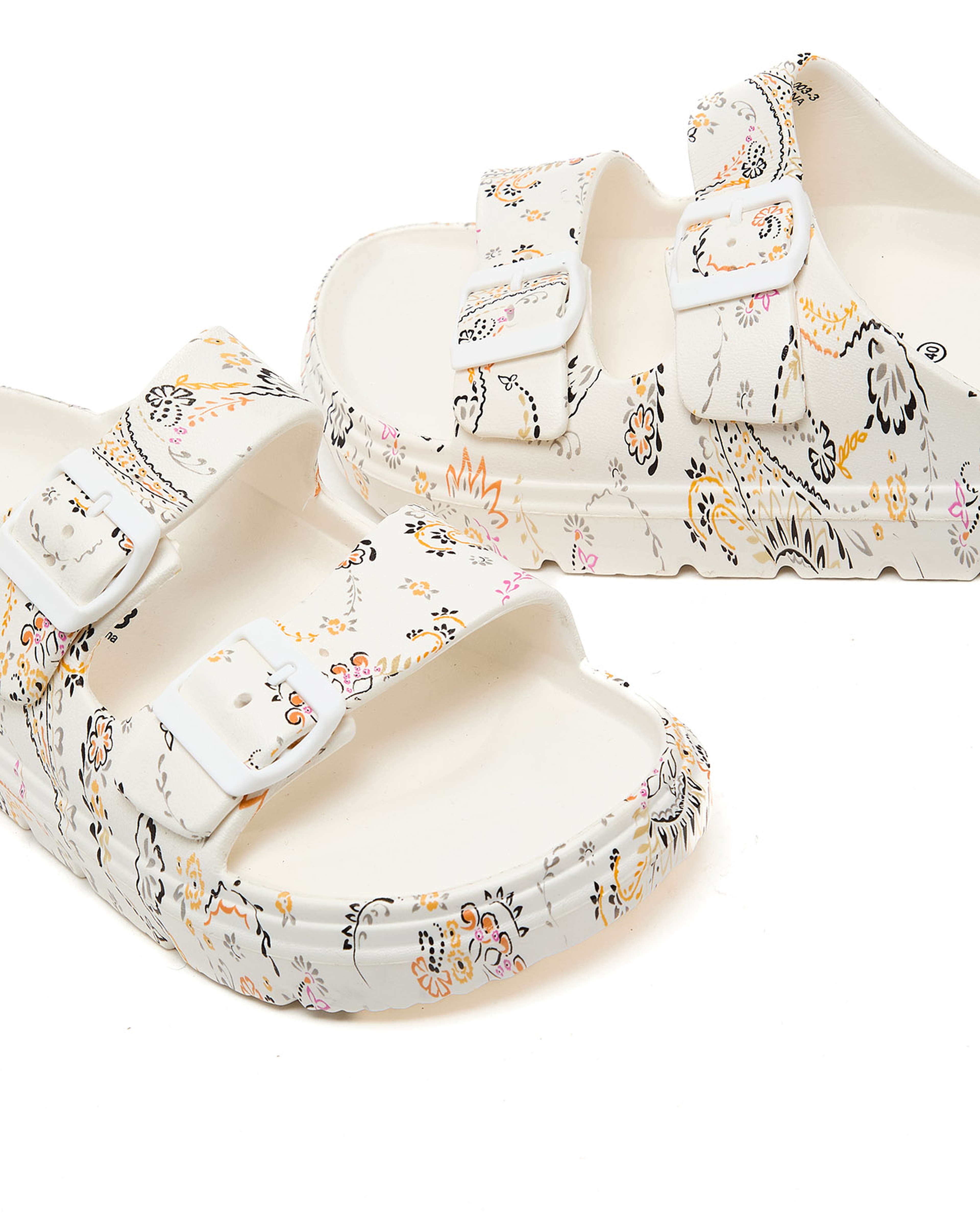 Printed Comfort Sandals