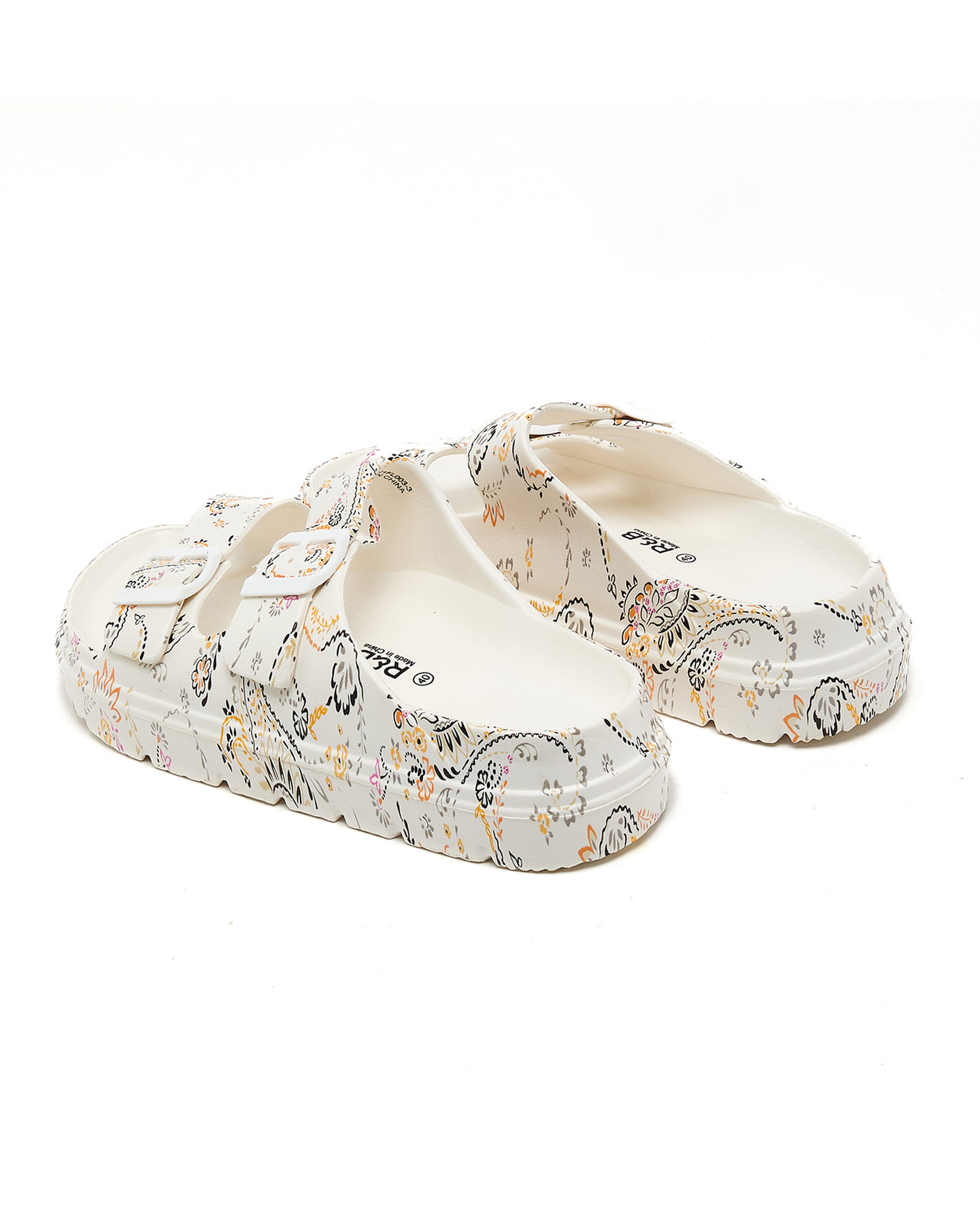 Printed Comfort Sandals