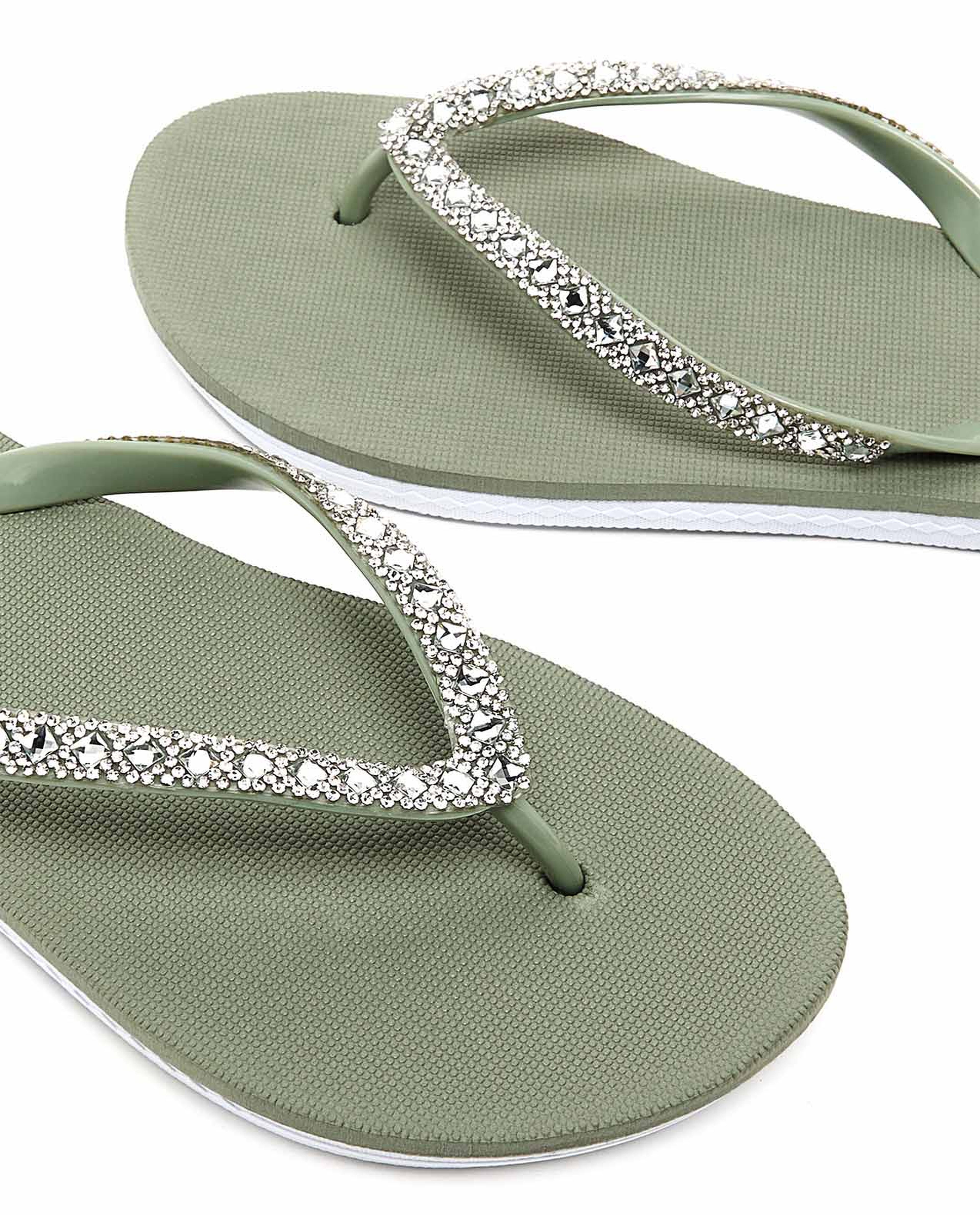 Embellished Flip-Flops