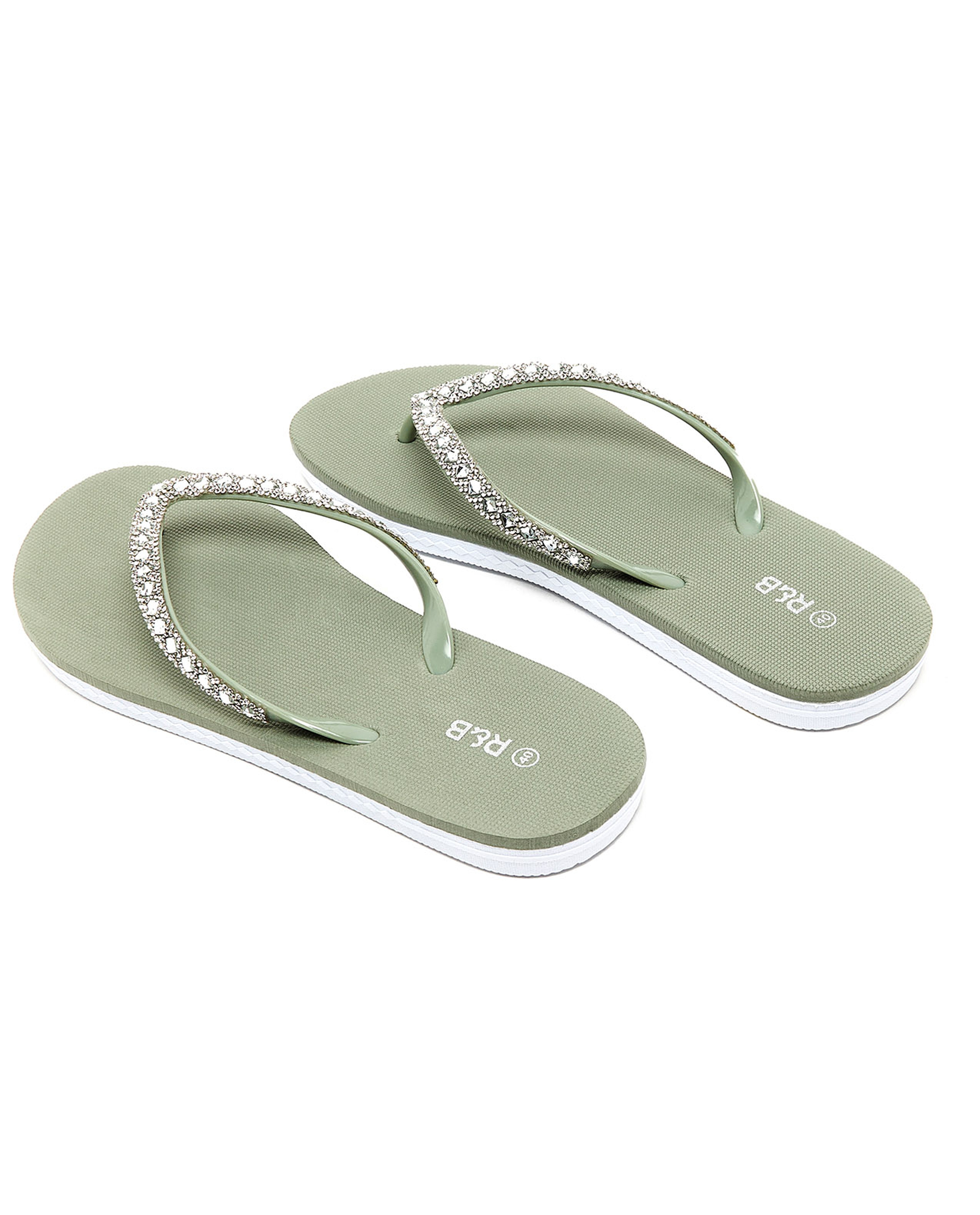 Embellished Flip-Flops
