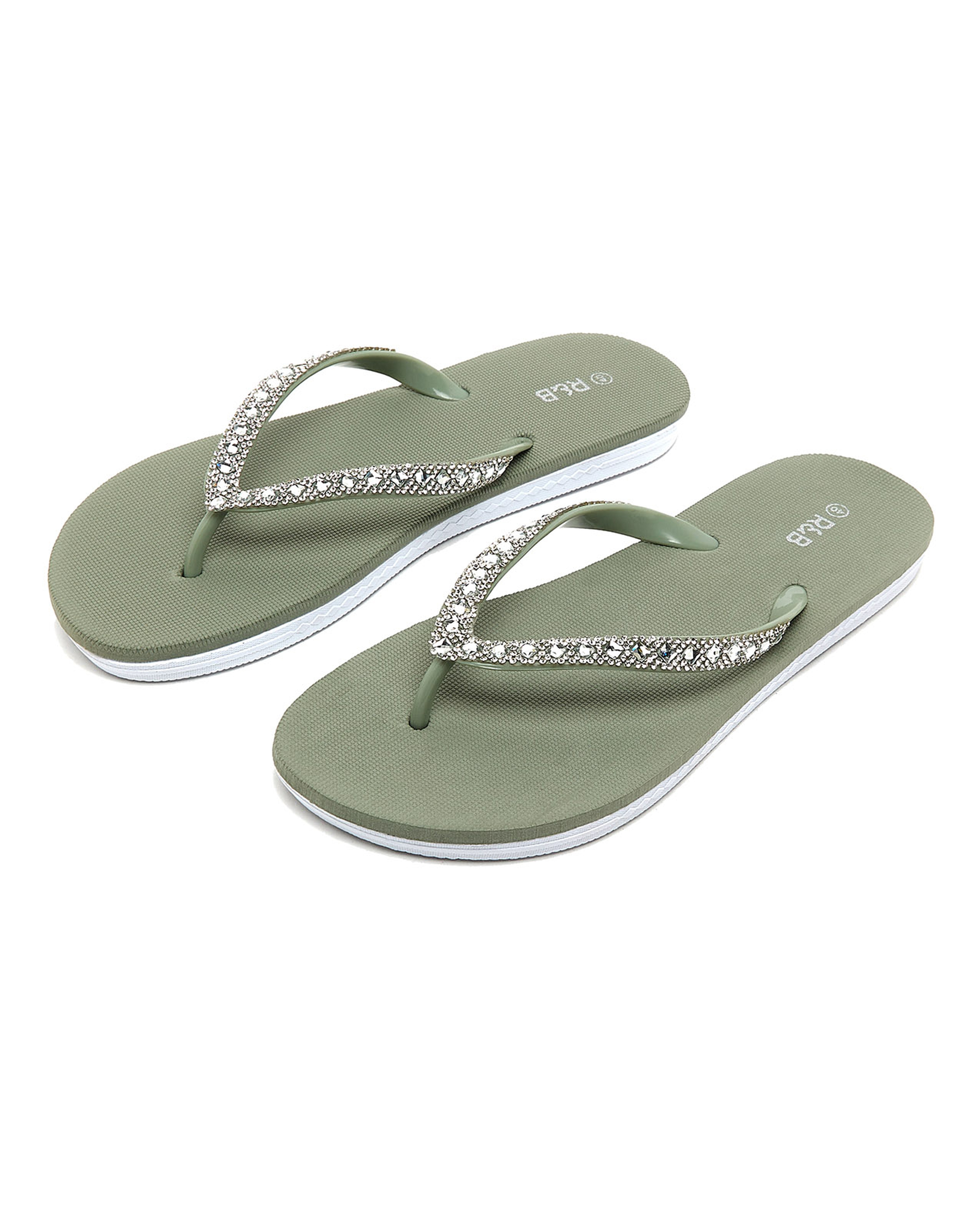 Embellished Flip-Flops