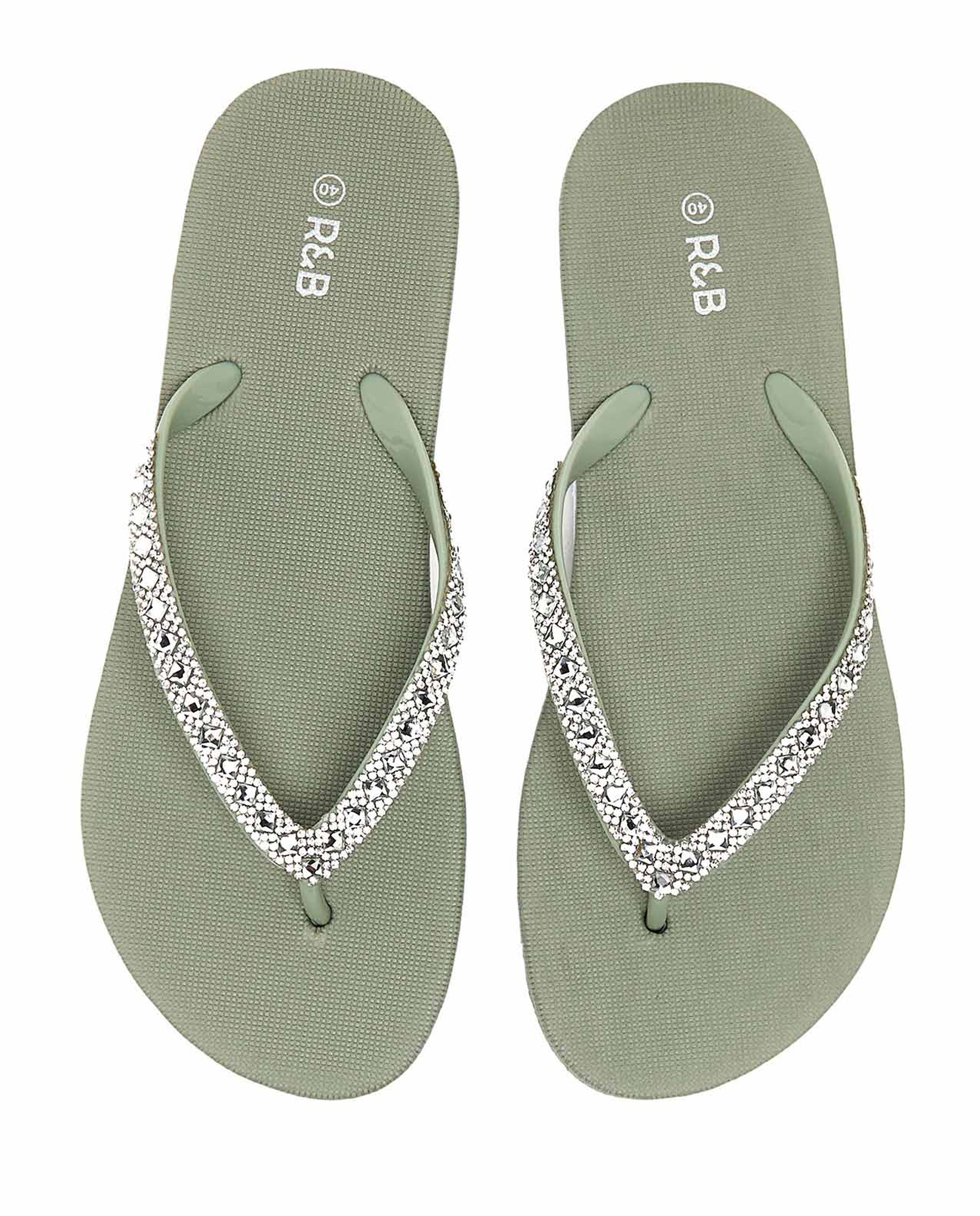Embellished Flip-Flops