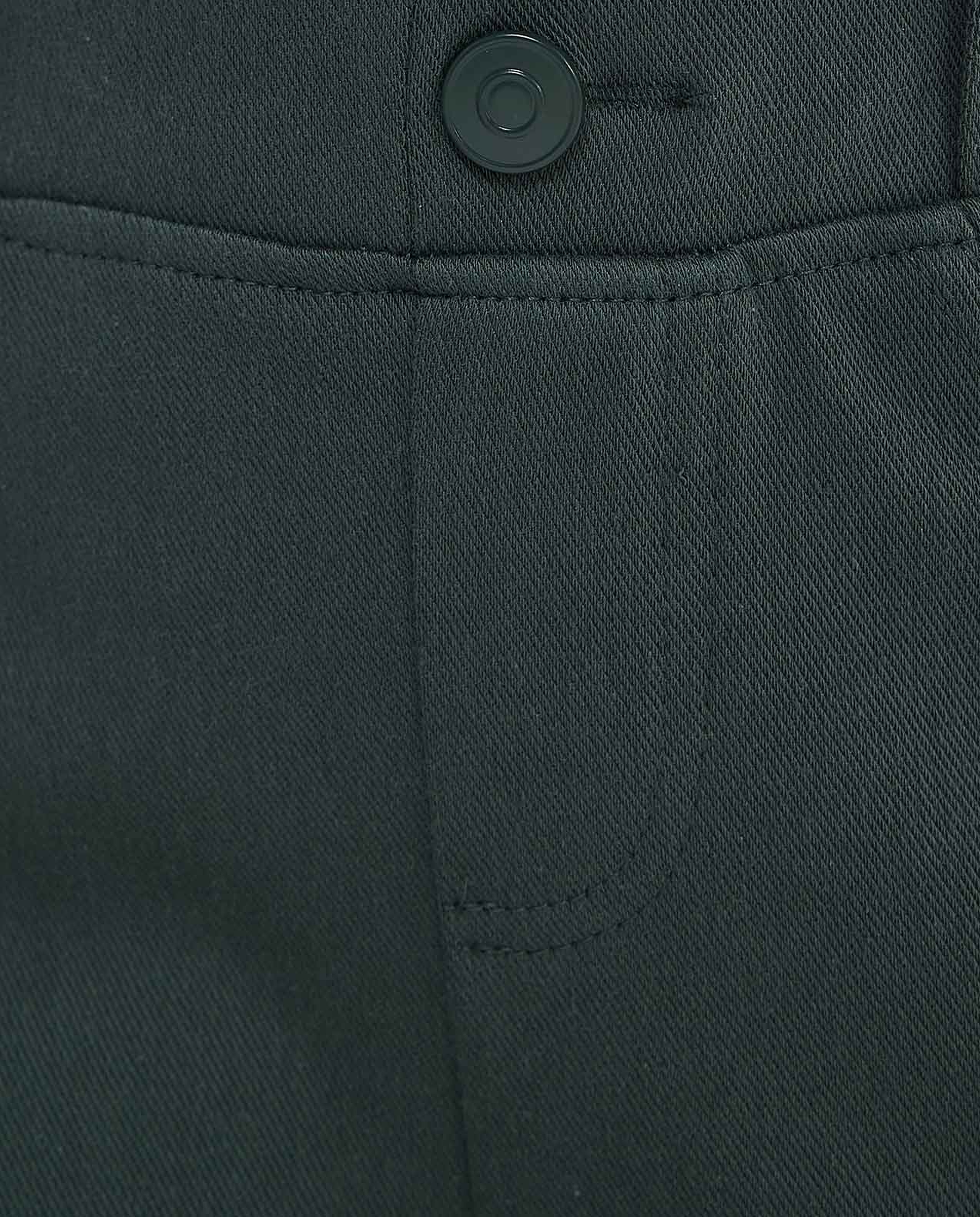Solid Slim Fit Pants with Elastic Waist