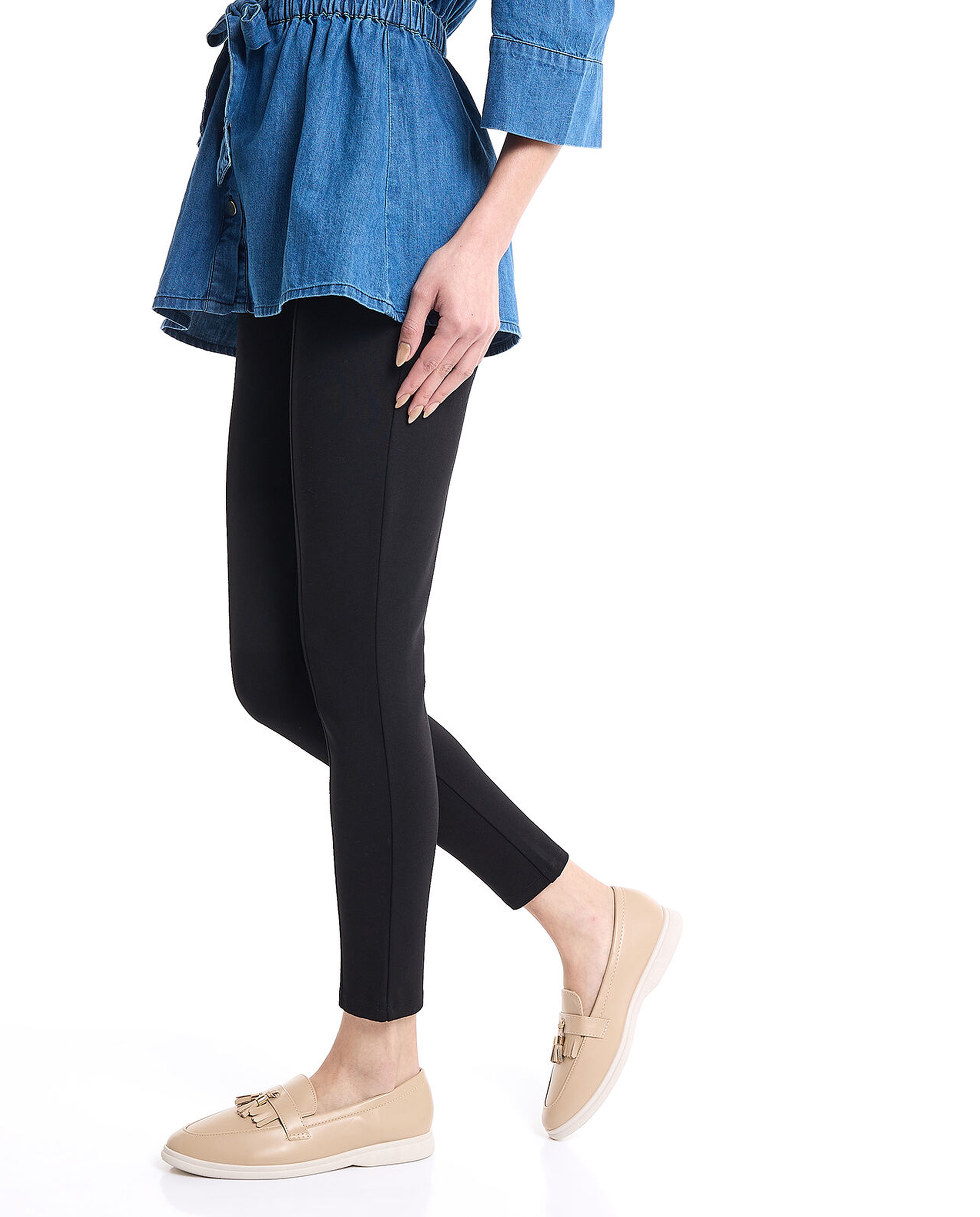 Tassel Detail Slip Shoes