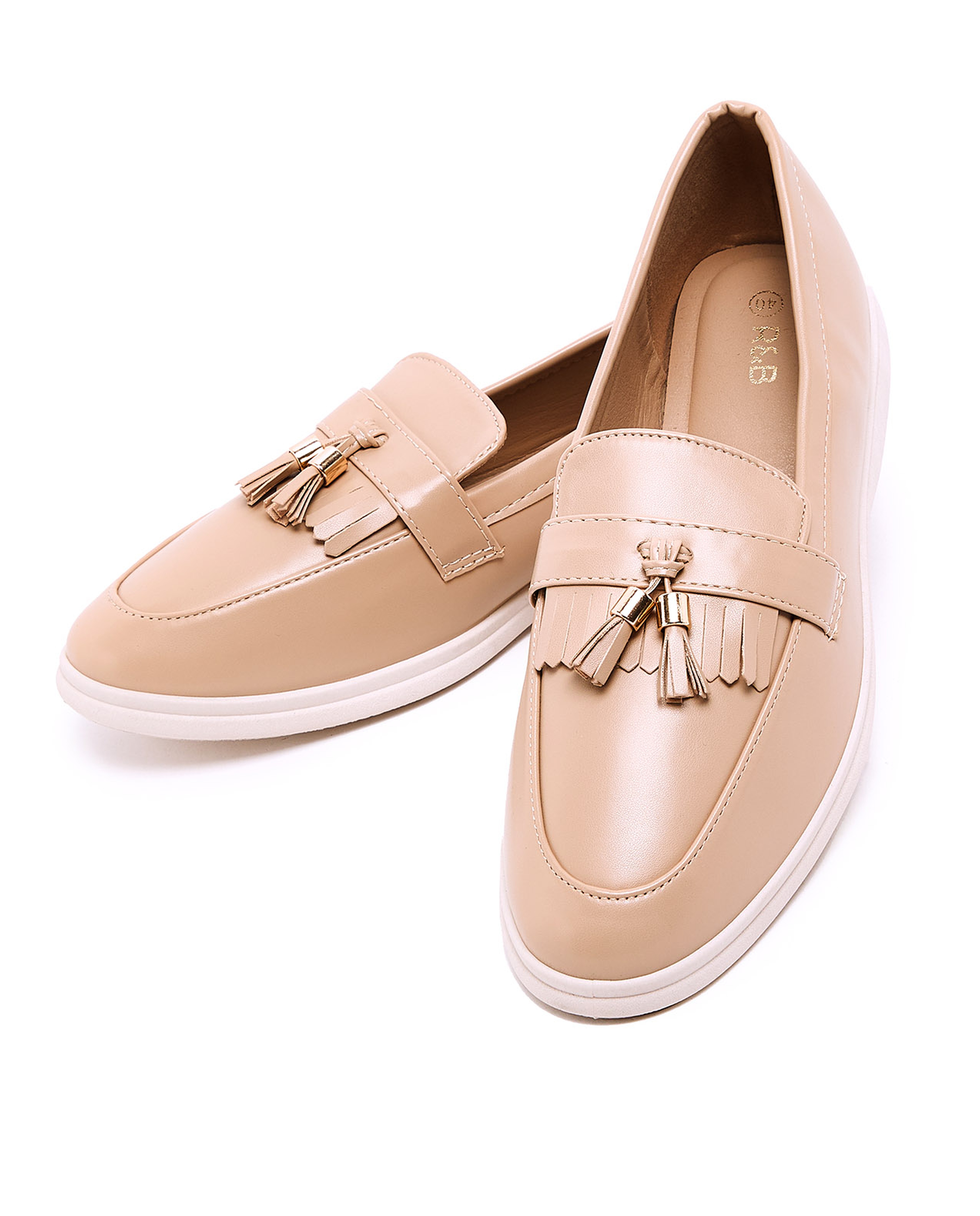 Tassel Detail Slip Shoes