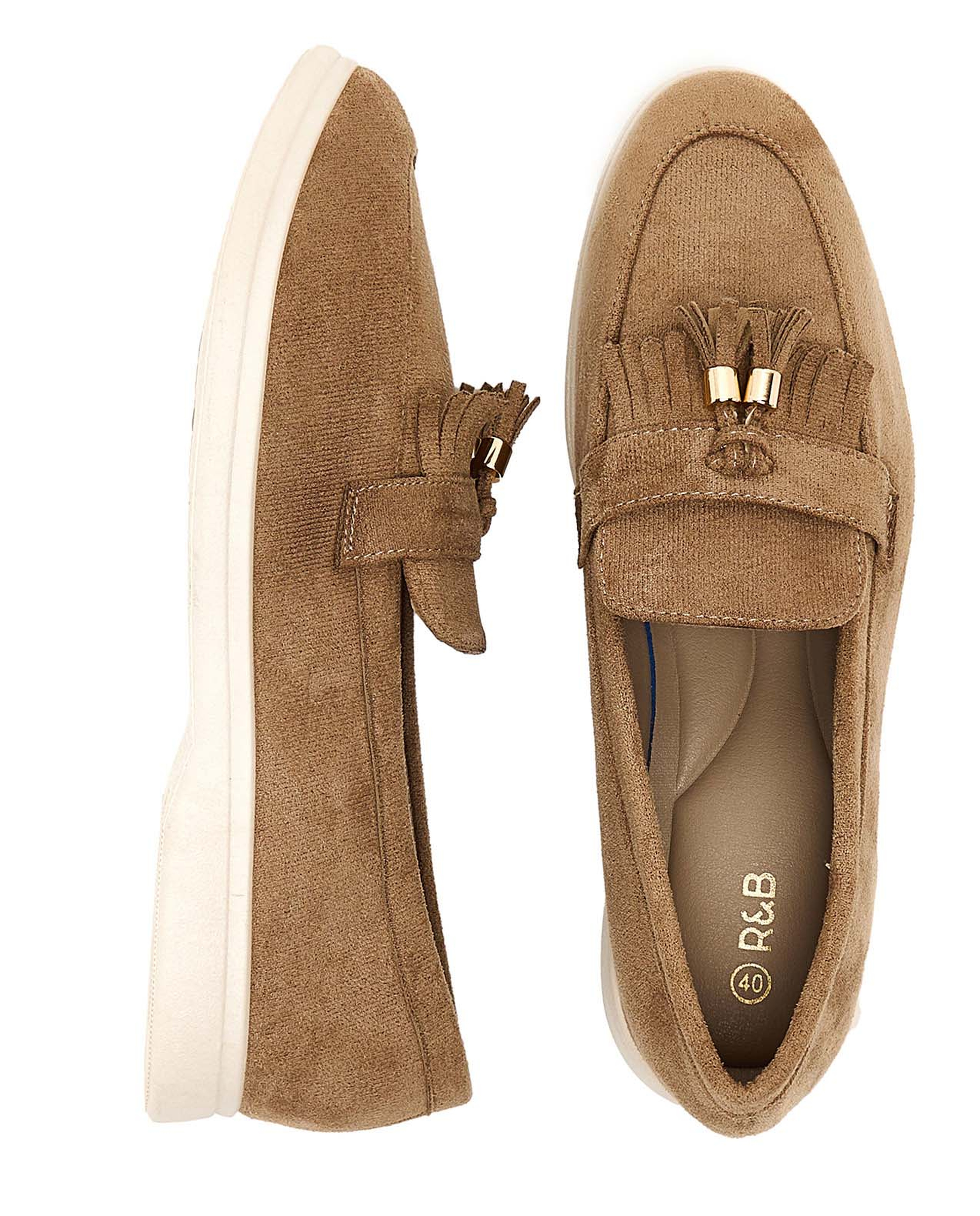 Tassel Detail Slip Shoes
