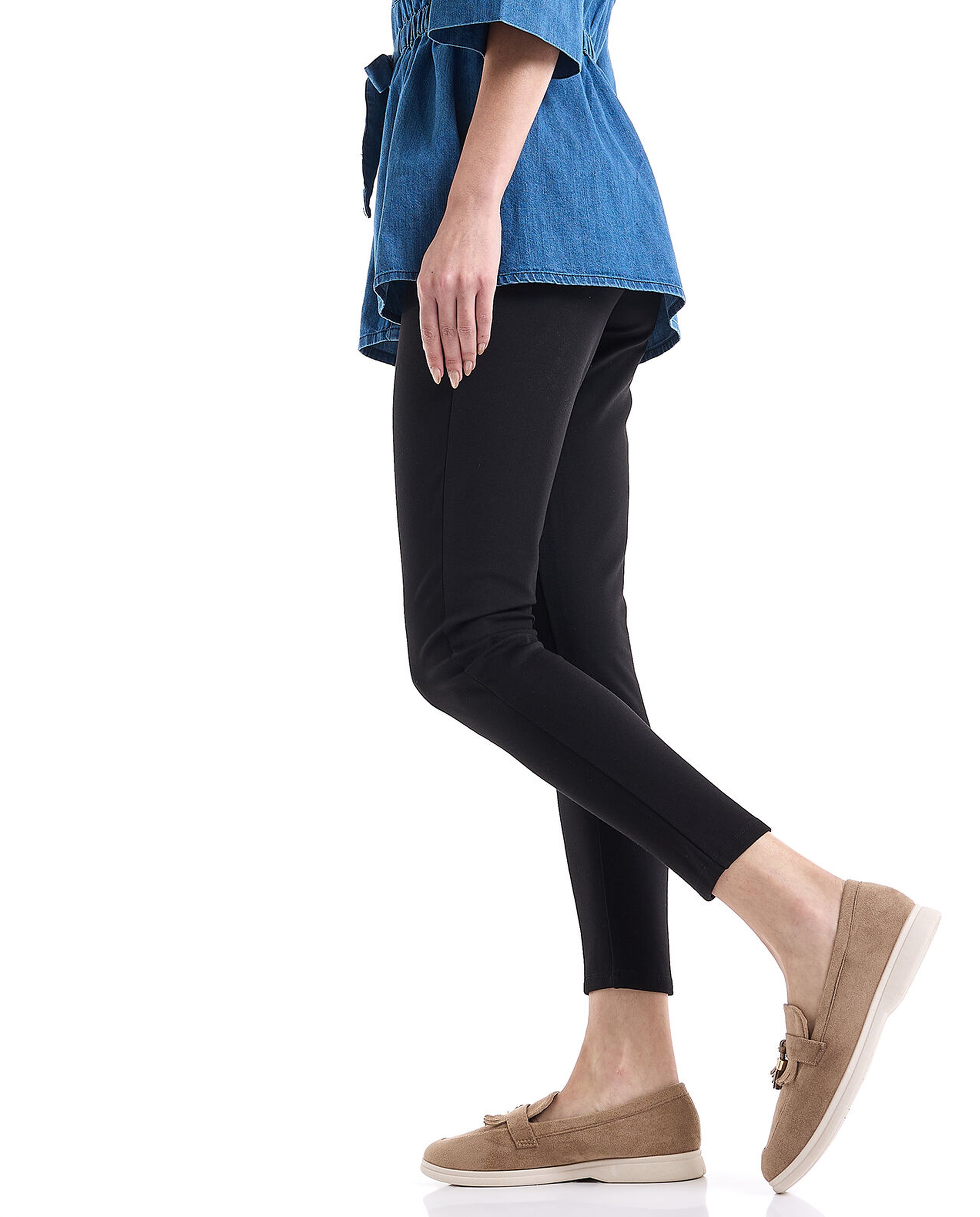 Tassel Detail Slip Shoes