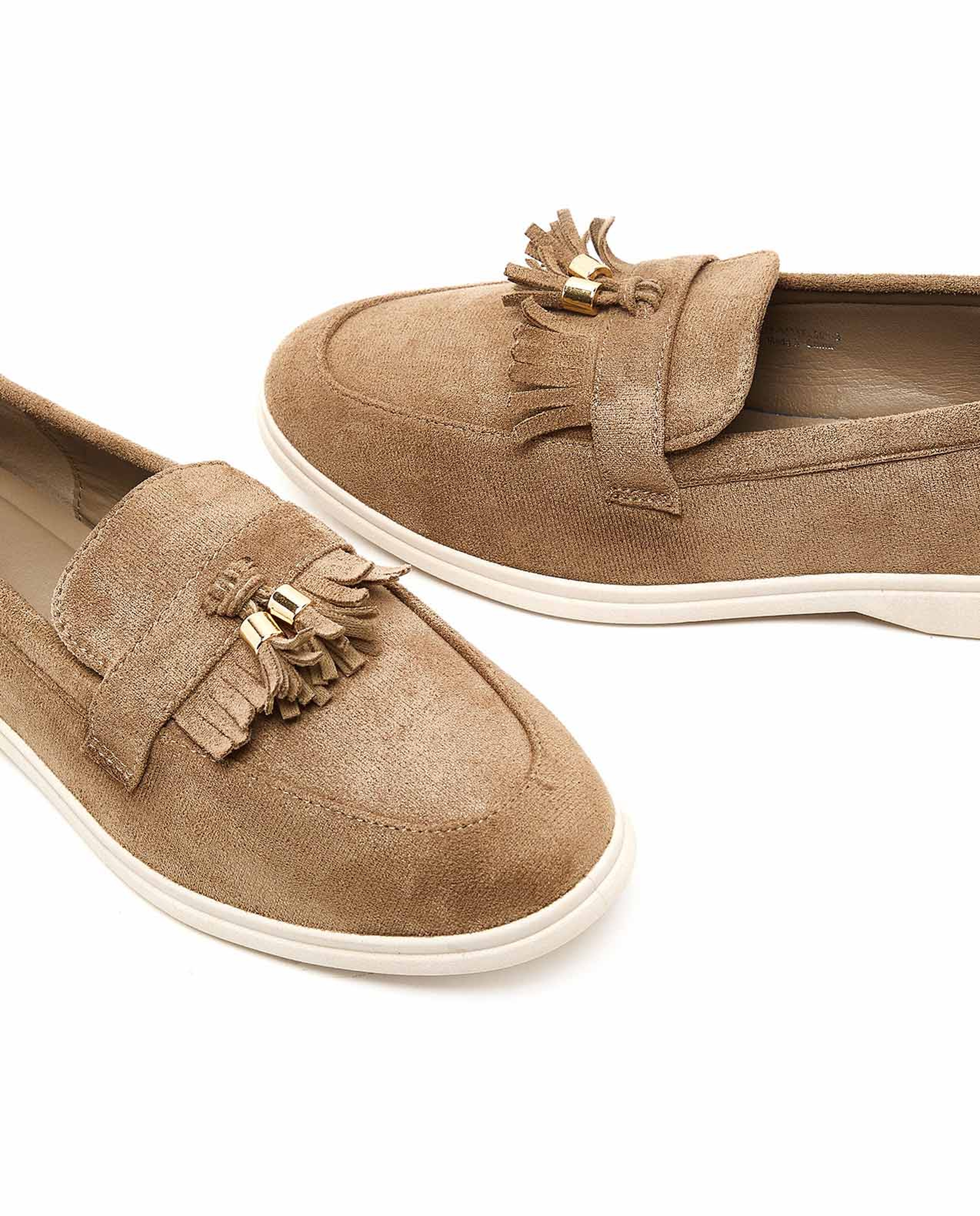 Tassel Detail Slip Shoes