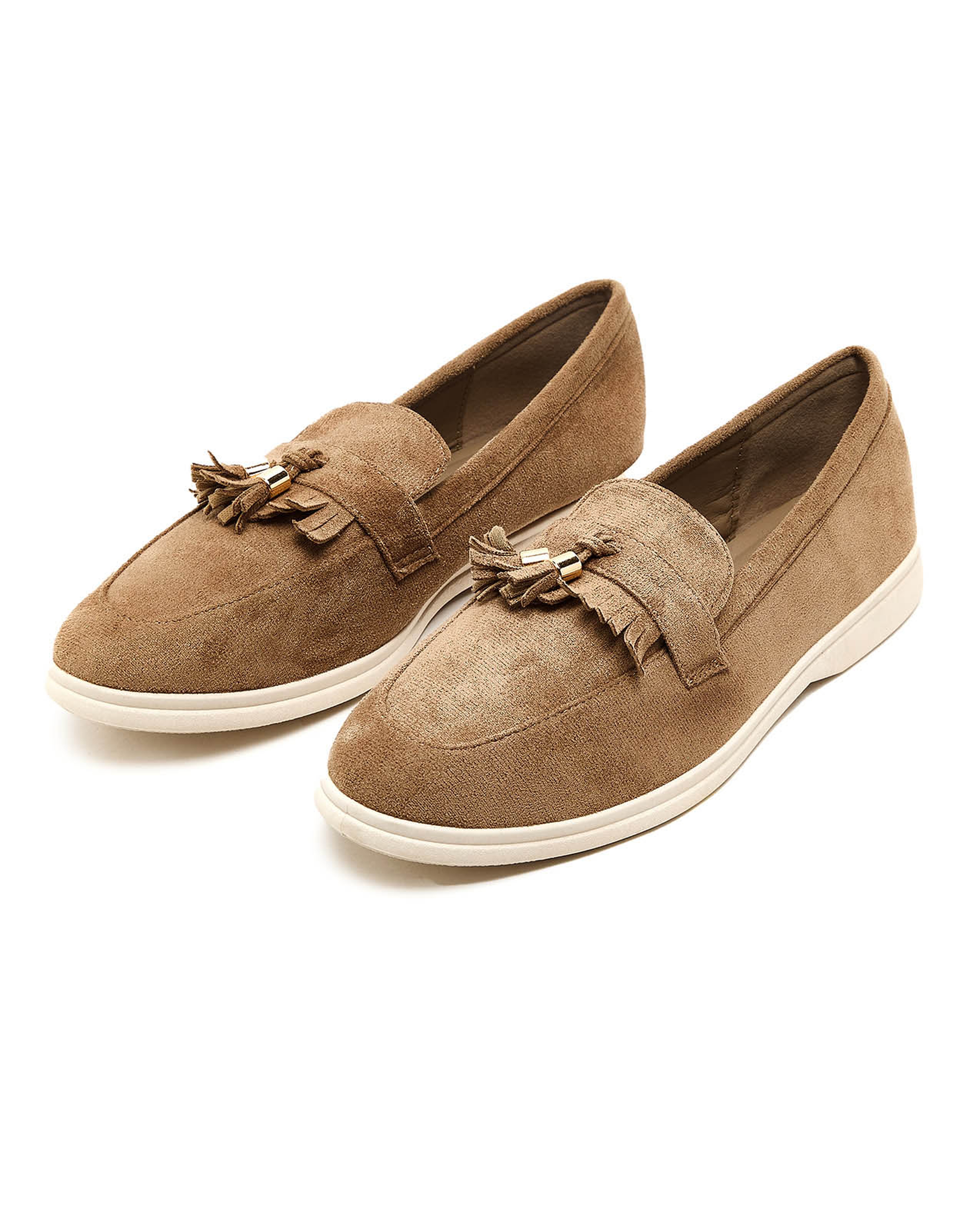 Tassel Detail Slip Shoes