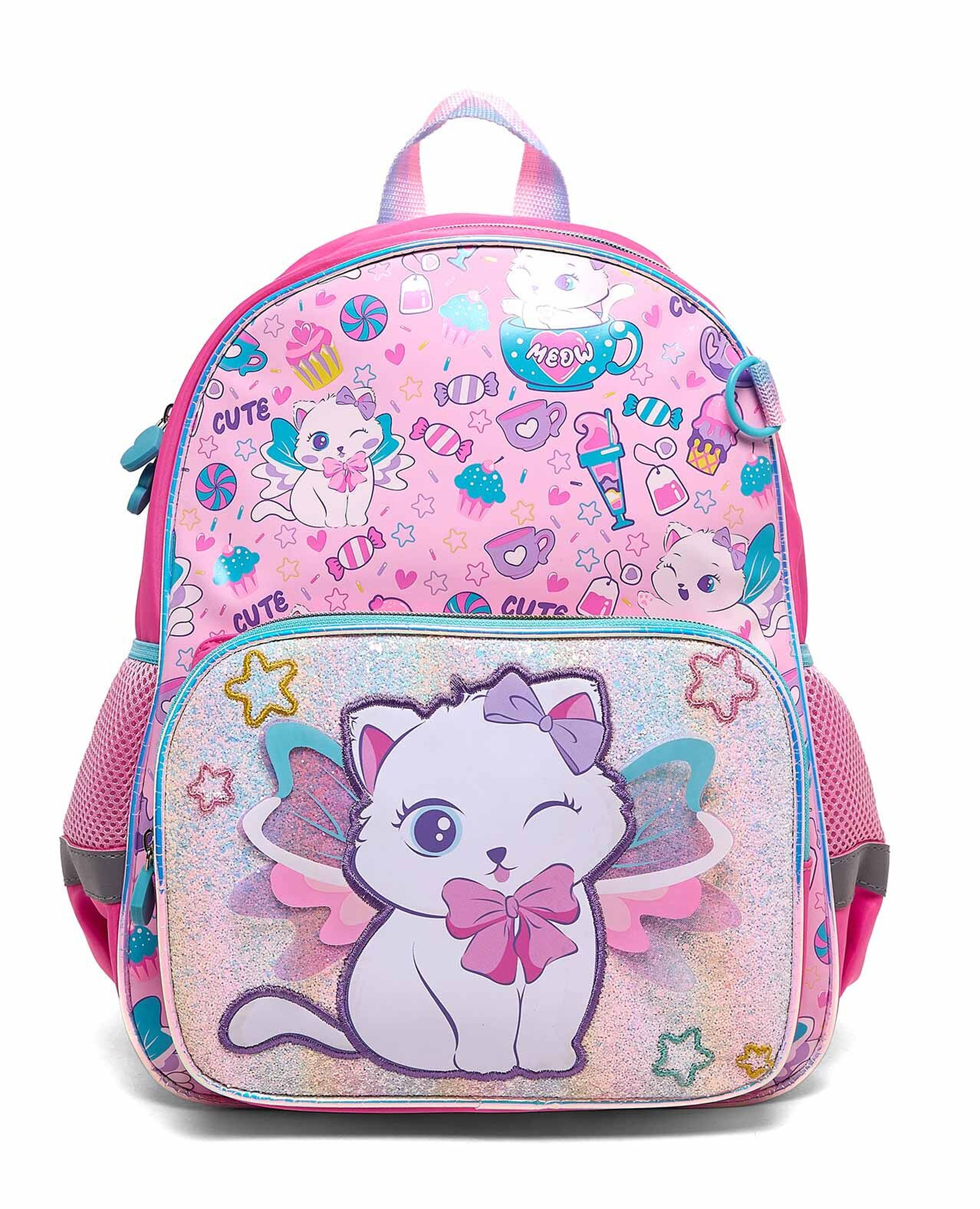 حقيبة ظهر مطرزة بسحّاب