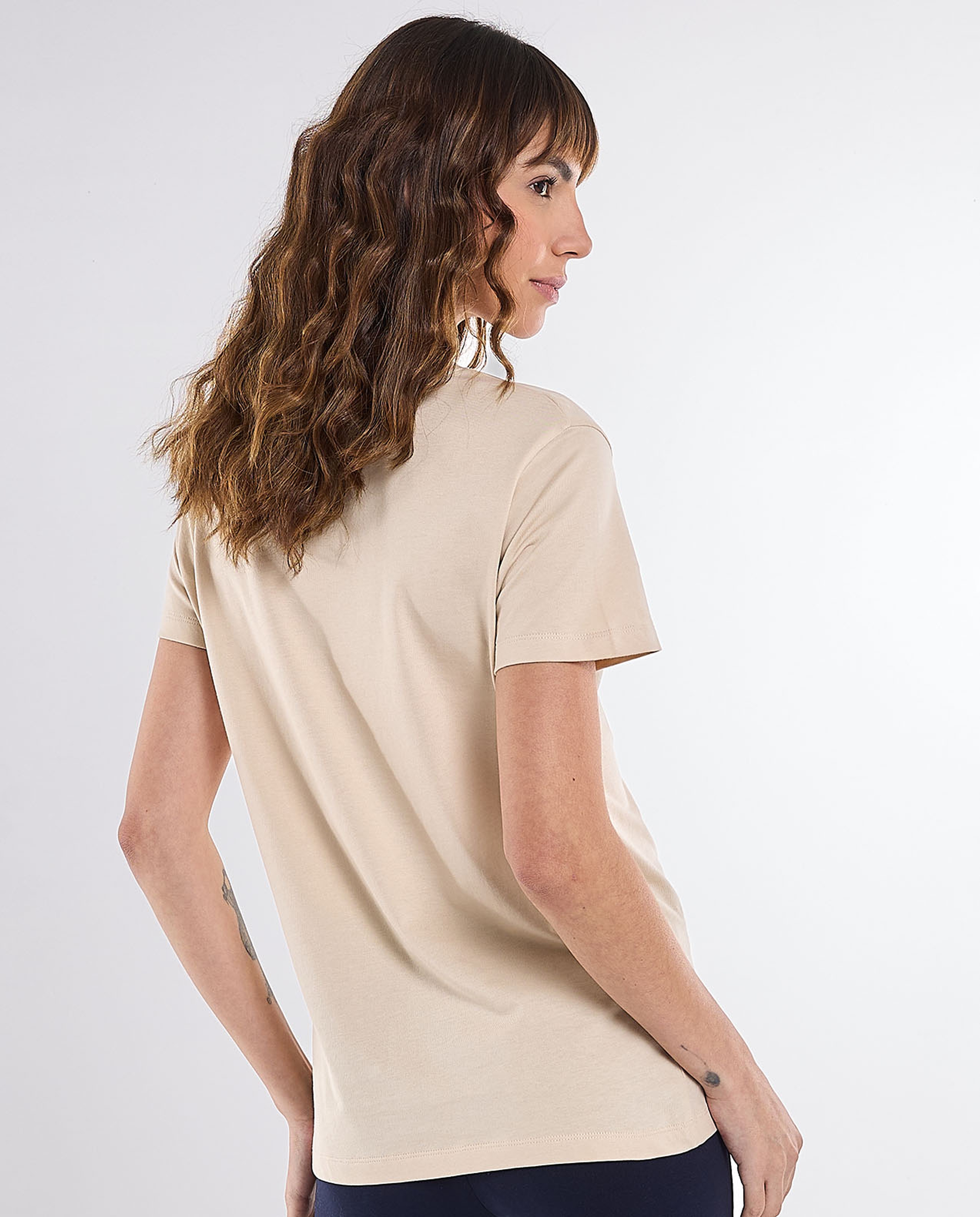 Printed T-Shirt with Crew Neck and Short Sleeves