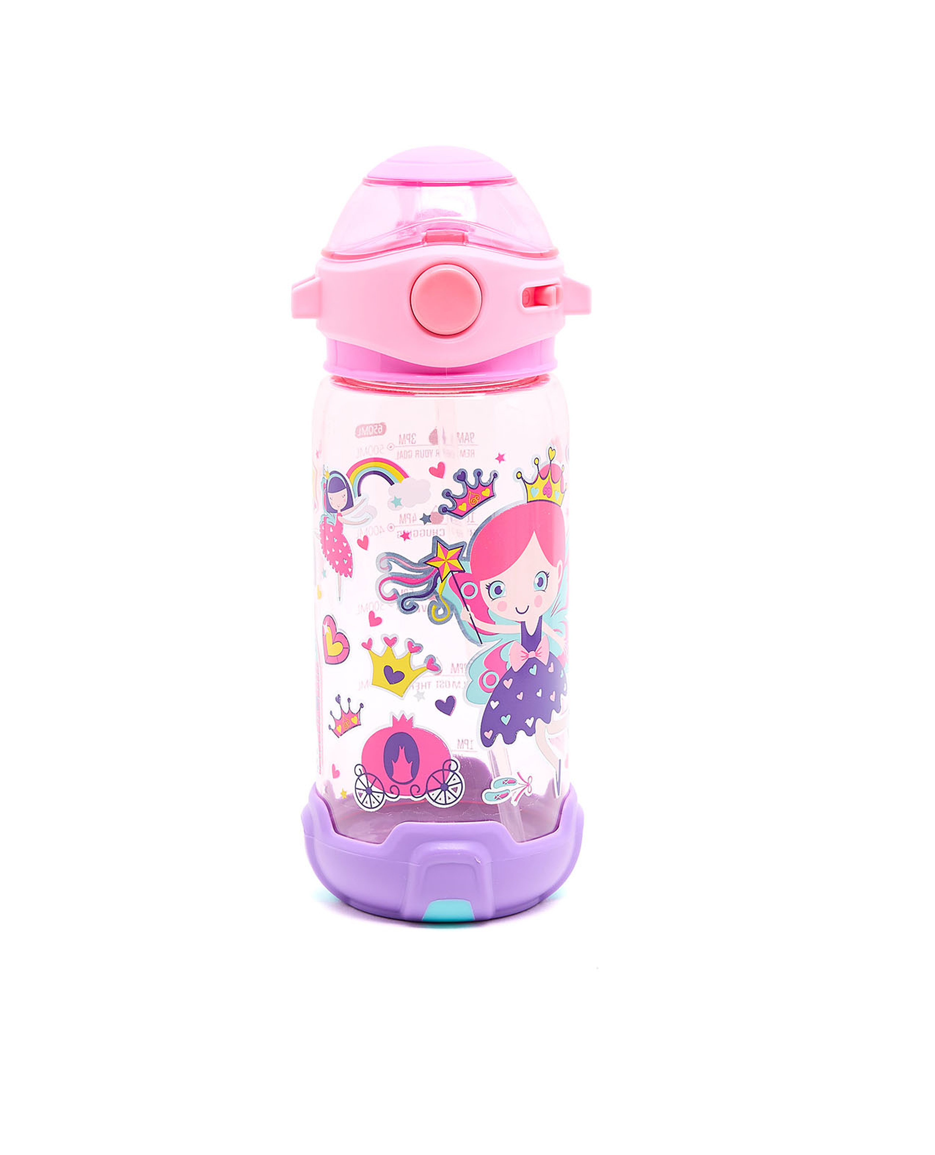 Printed Sipper Water Bottle, 650ml