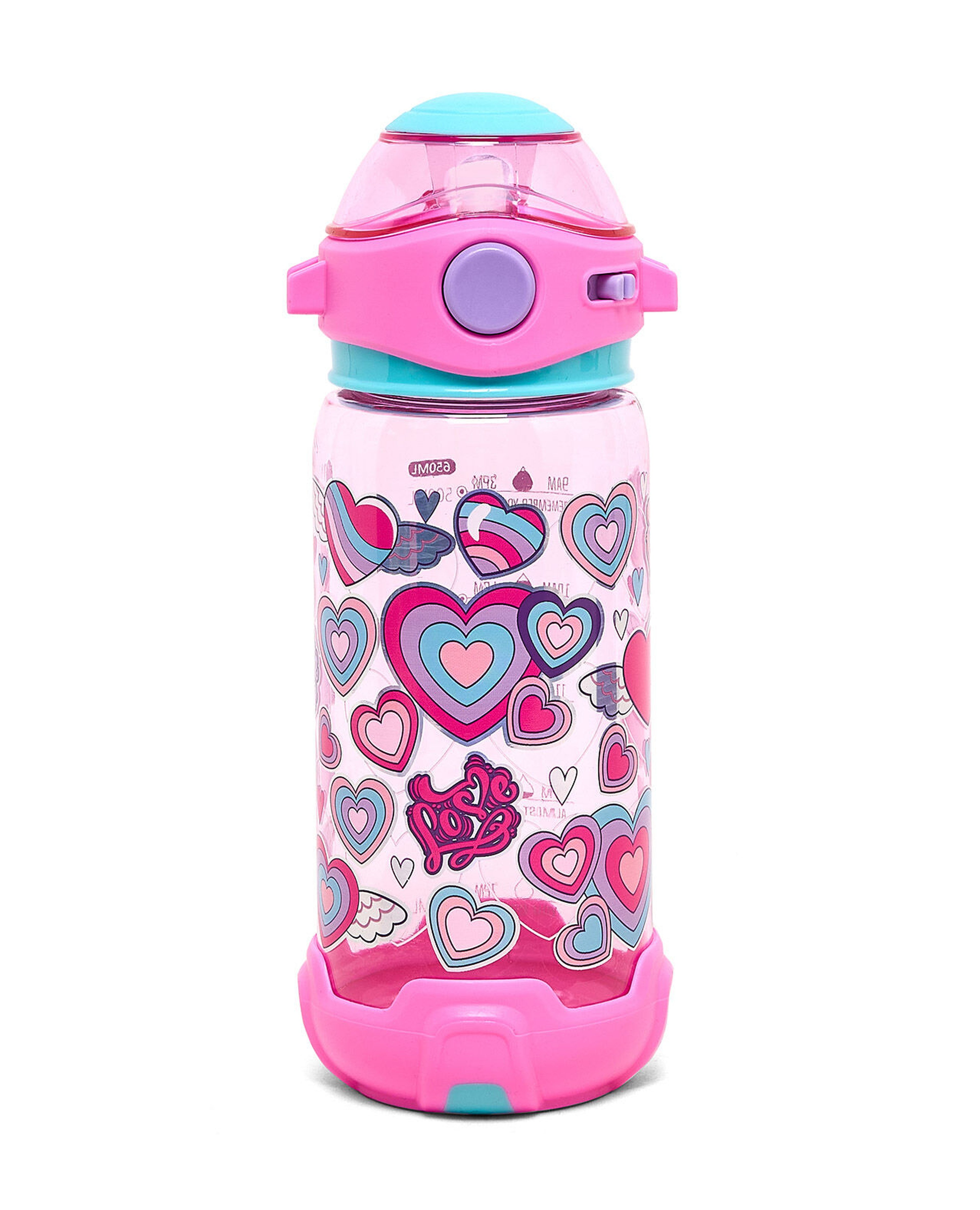 Printed Sipper Water Bottle, 650ml
