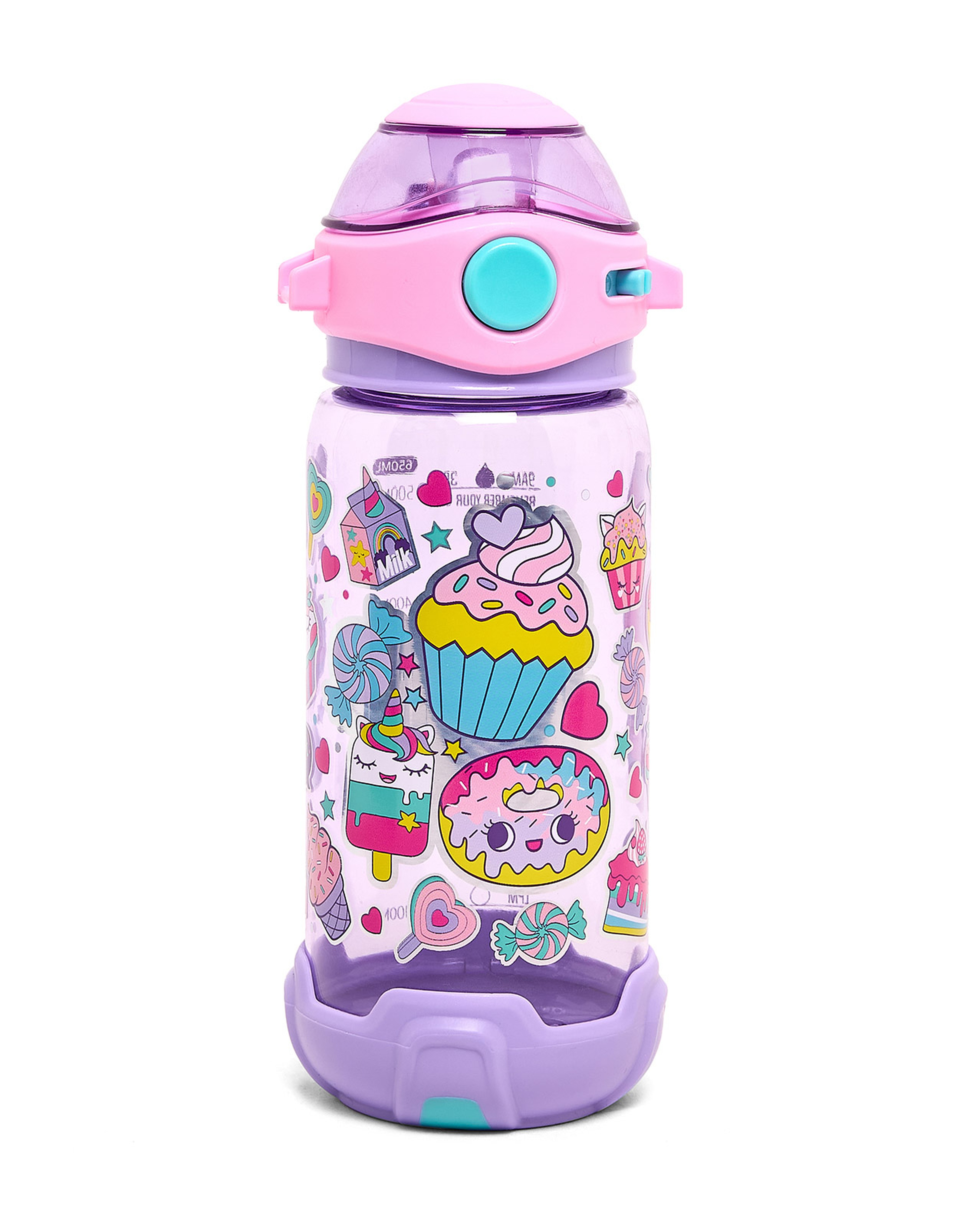 Printed Sipper Water Bottle, 650ml