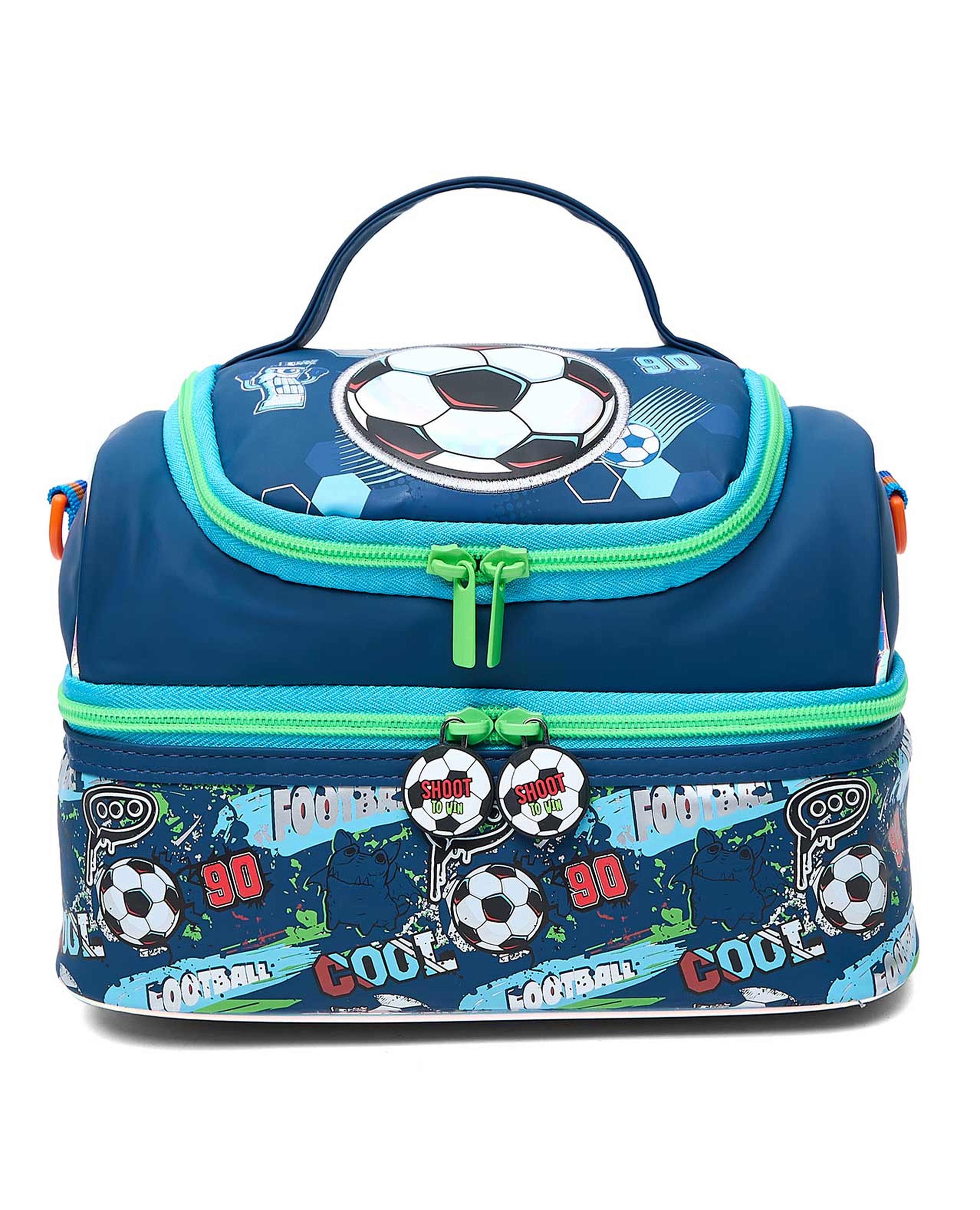 Printed Double Layer Lunch Bag