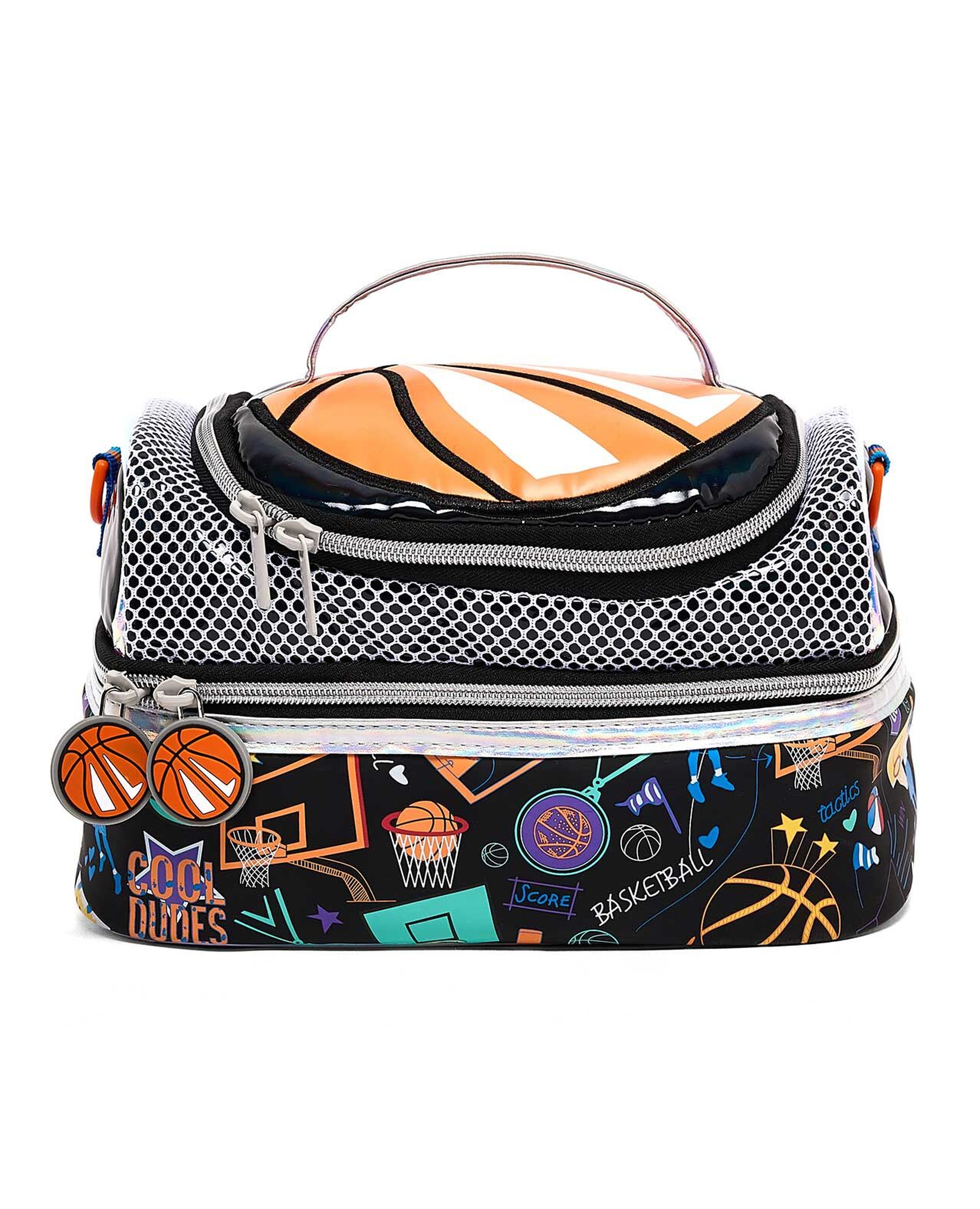 Printed Double Layer Lunch Bag