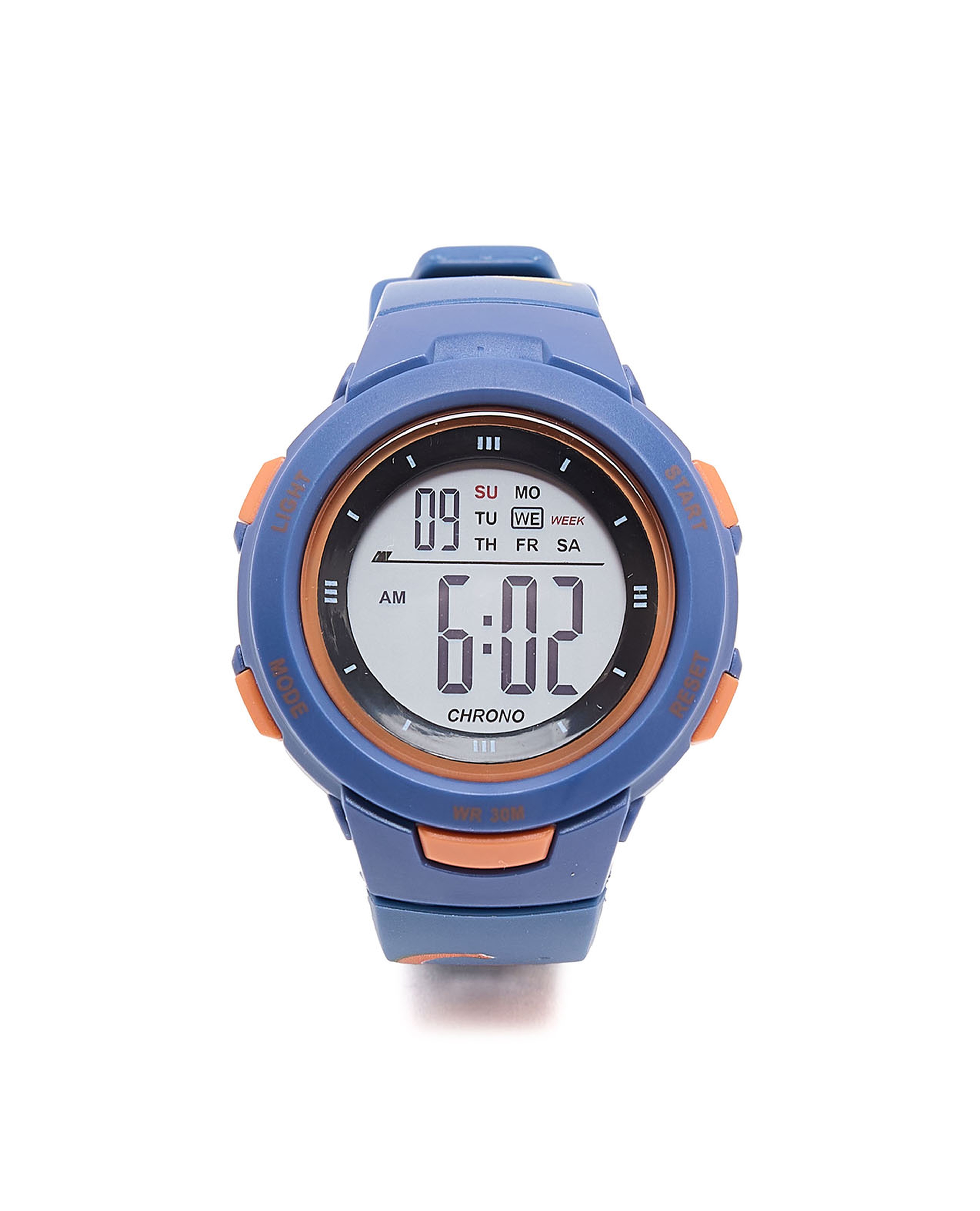 ساعة رقمية بسوار سيليكون