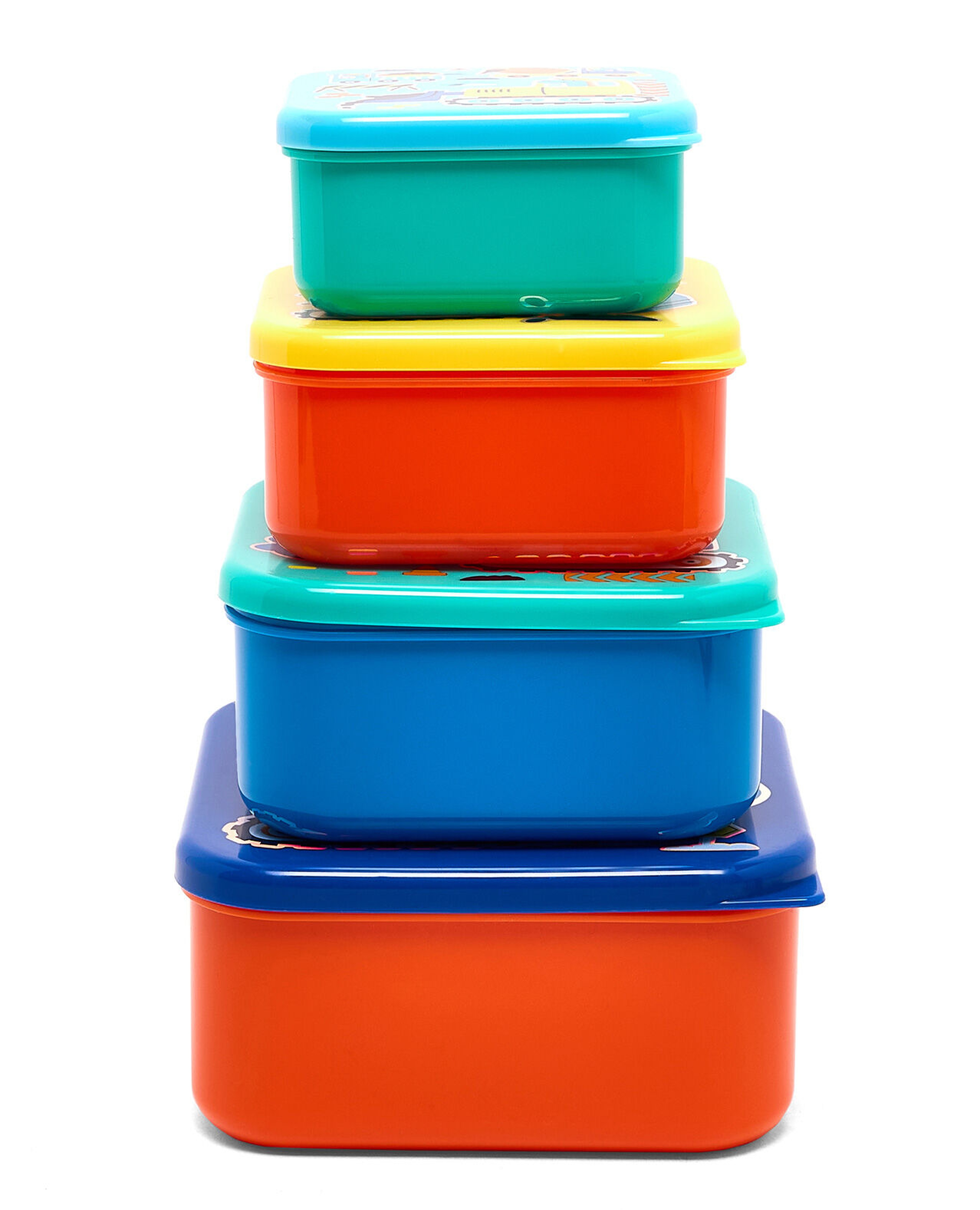 طقم علبة غداء - ٤ قطع