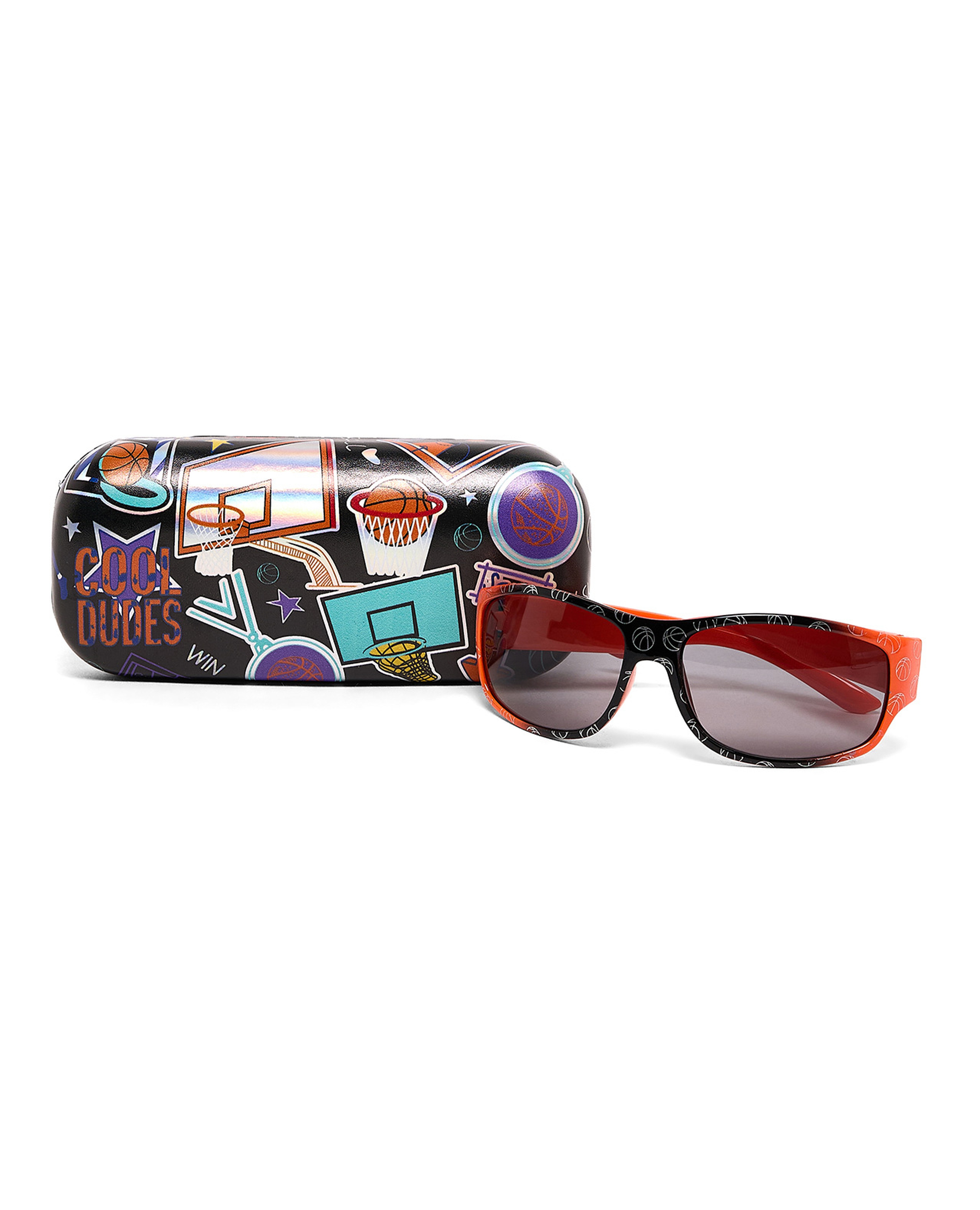 Printed Sunglasses with Case