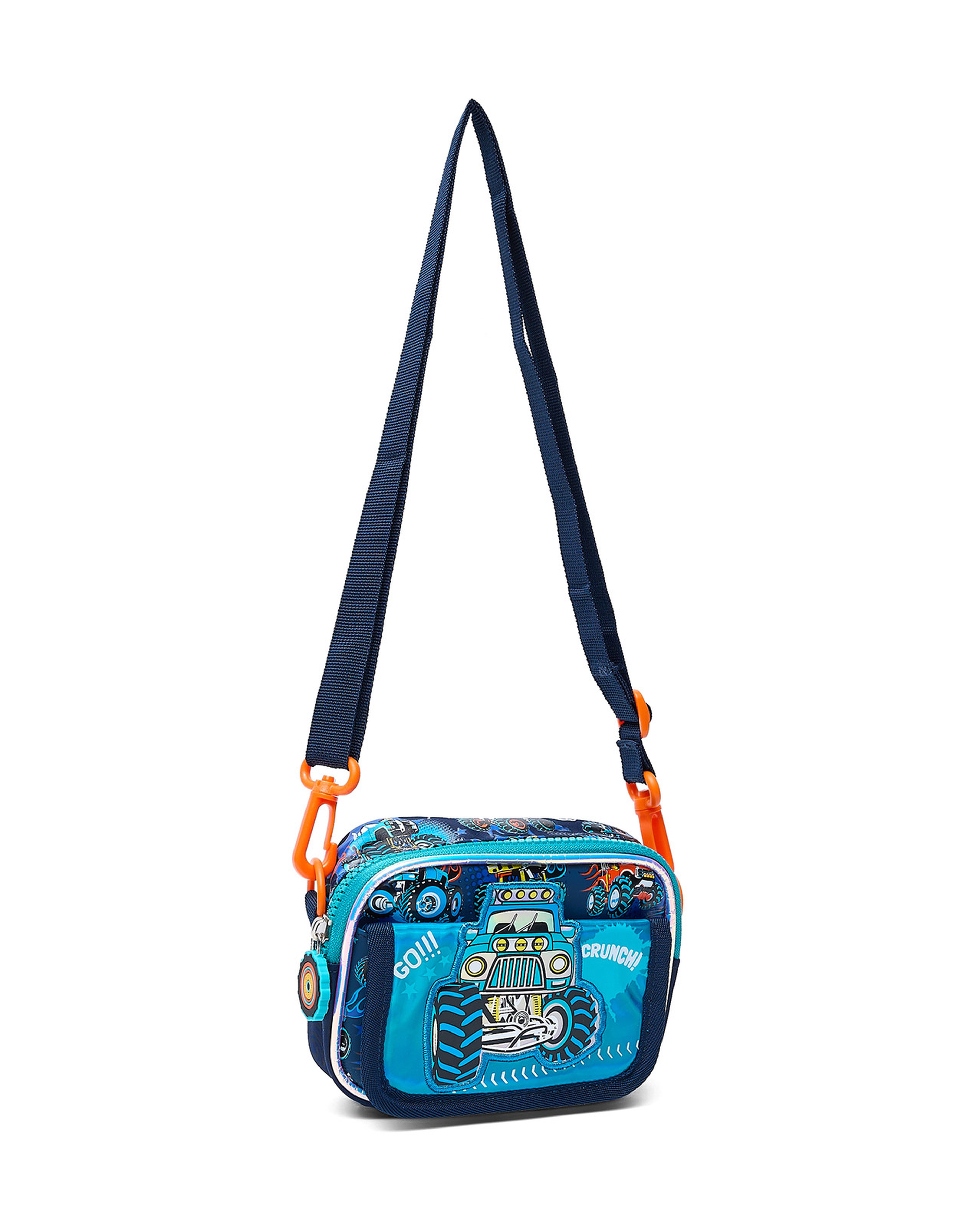 Appliqued Crossbody Bag
