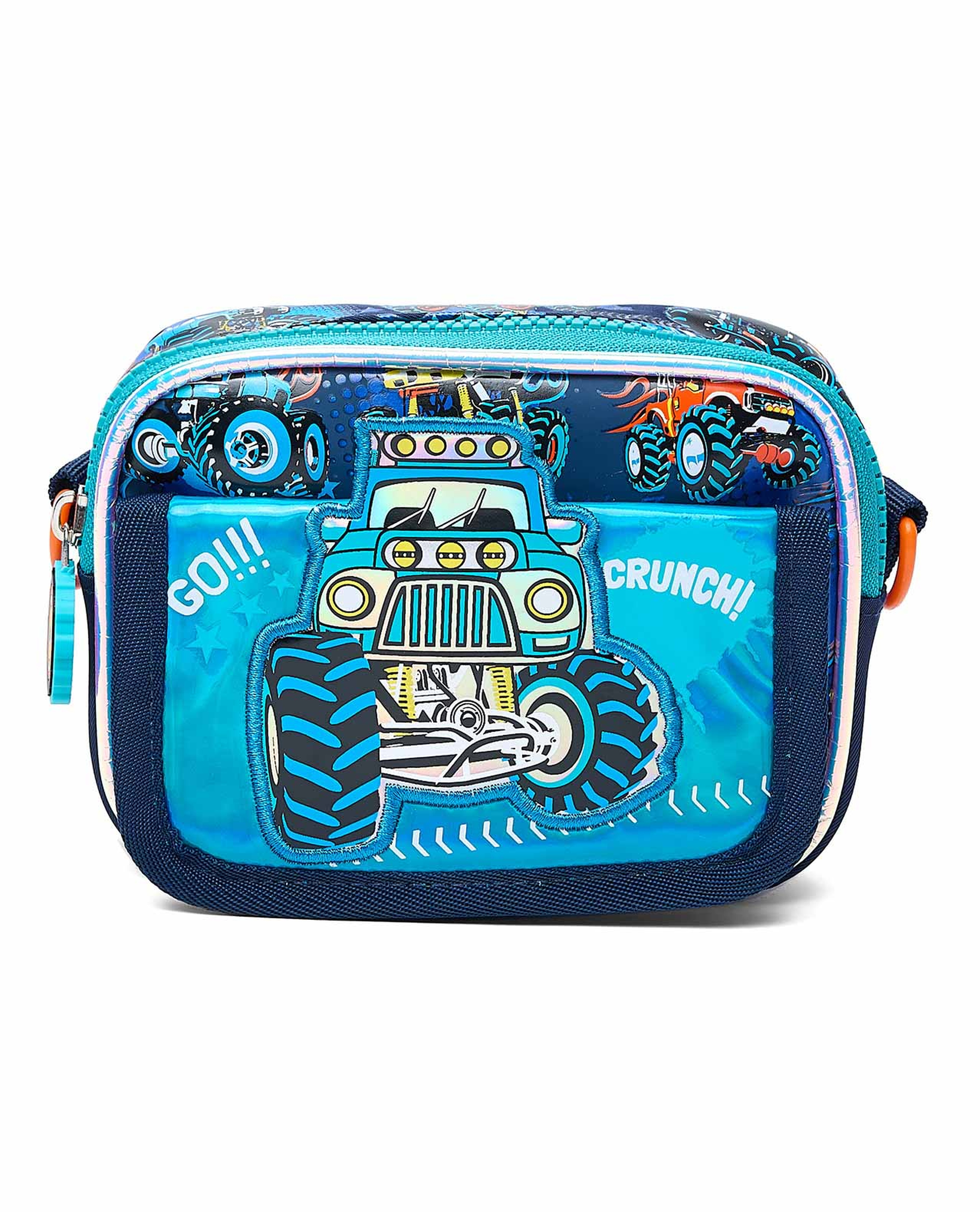 Appliqued Crossbody Bag