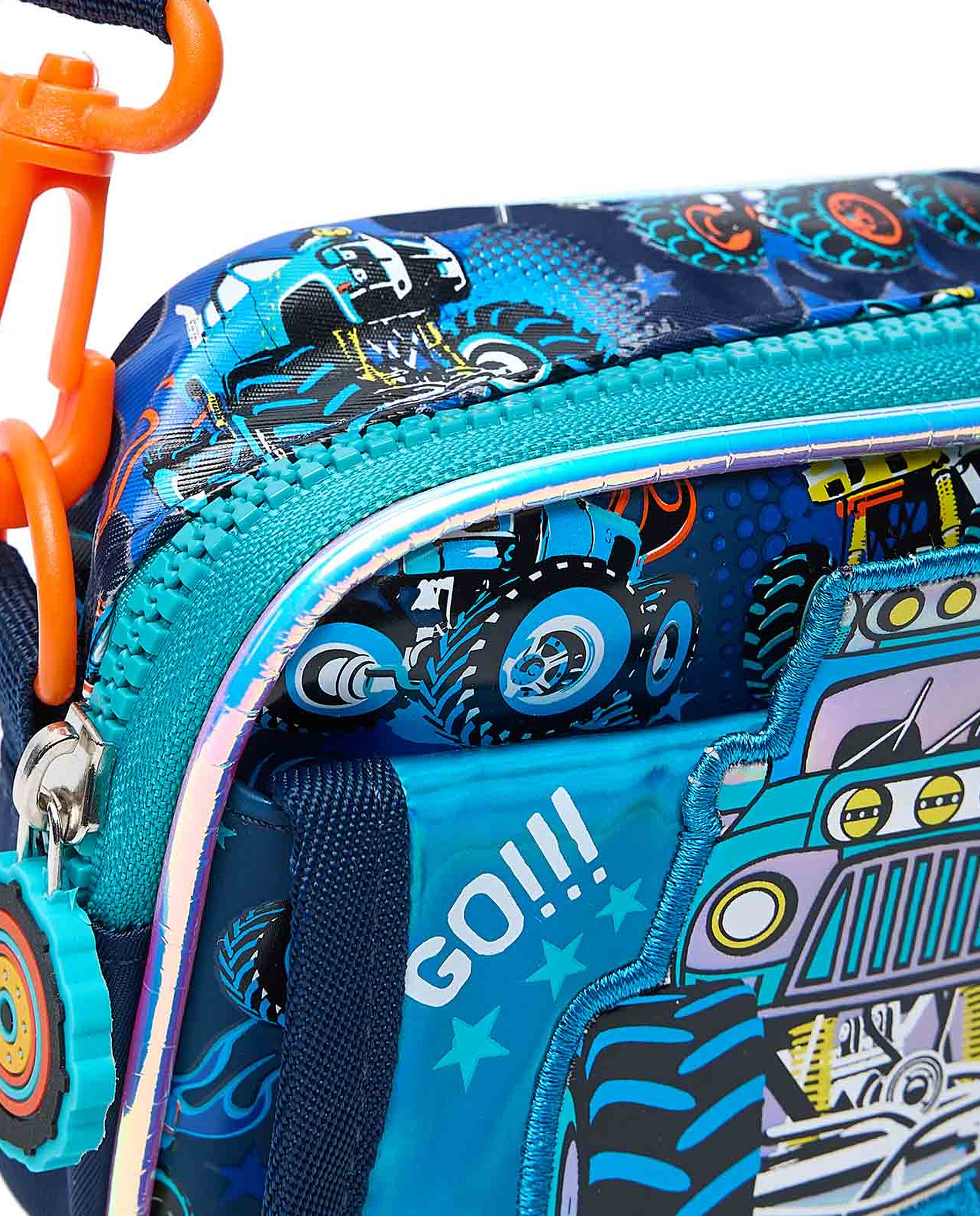 Appliqued Crossbody Bag