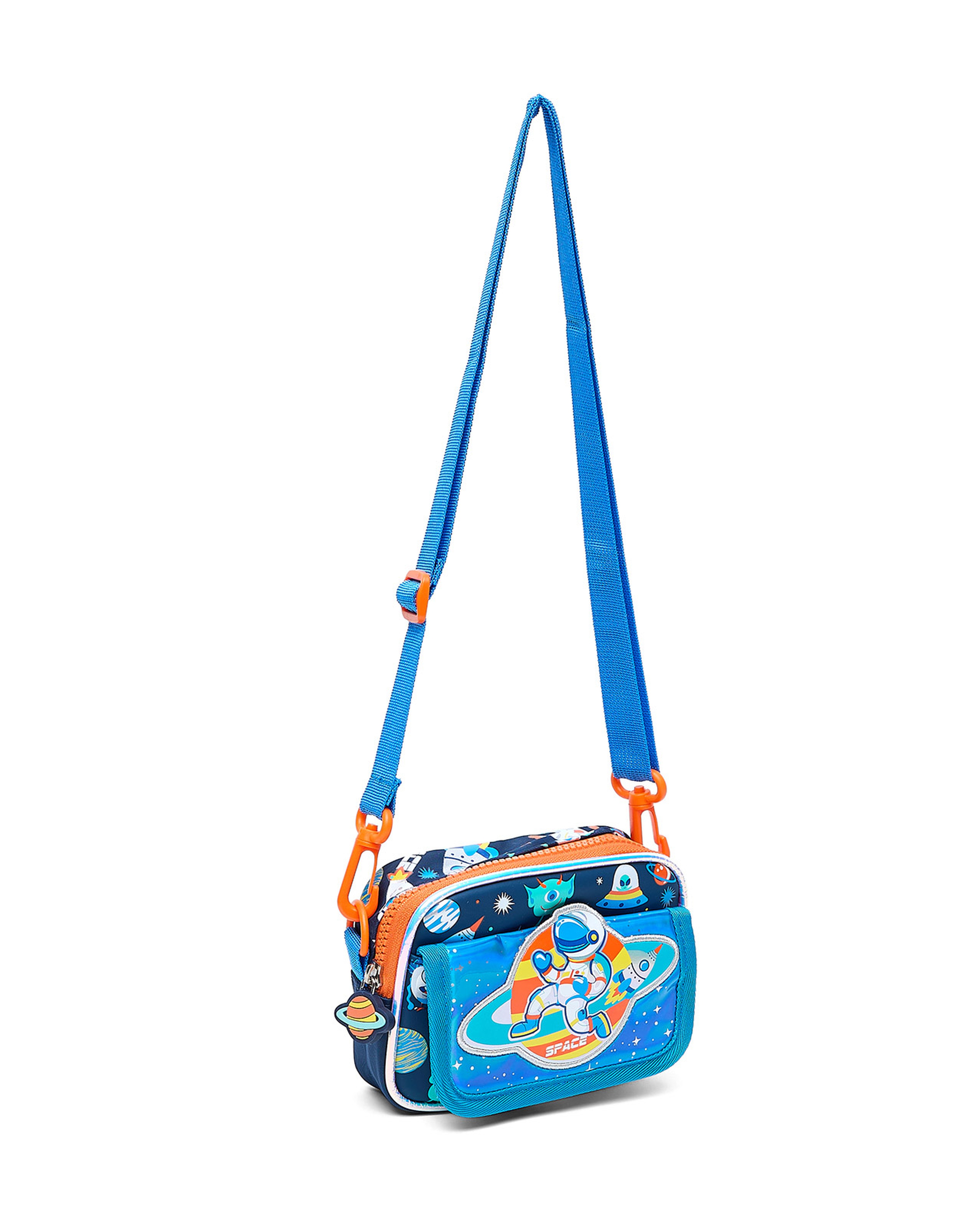 Appliqued Crossbody Bag