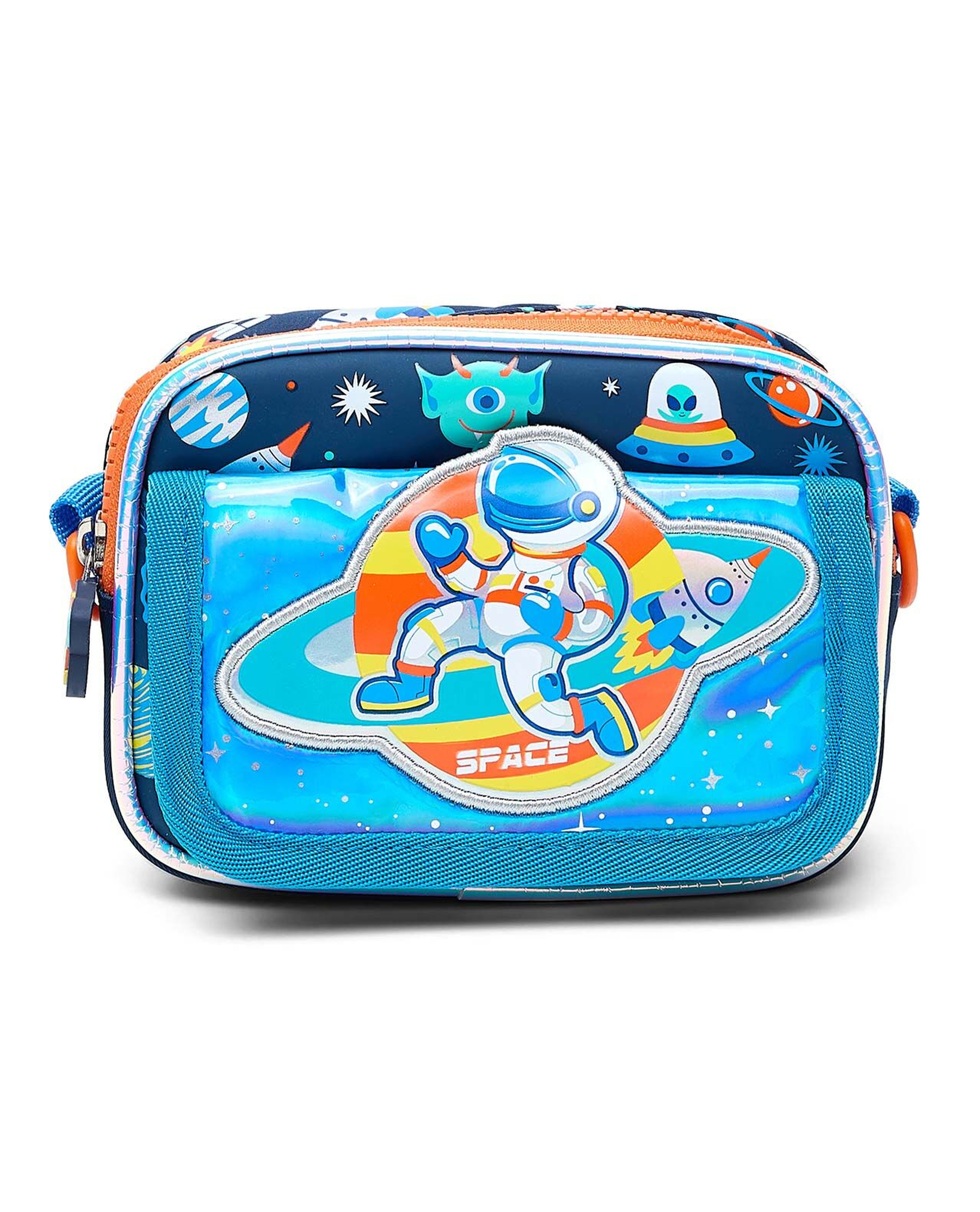 Appliqued Crossbody Bag