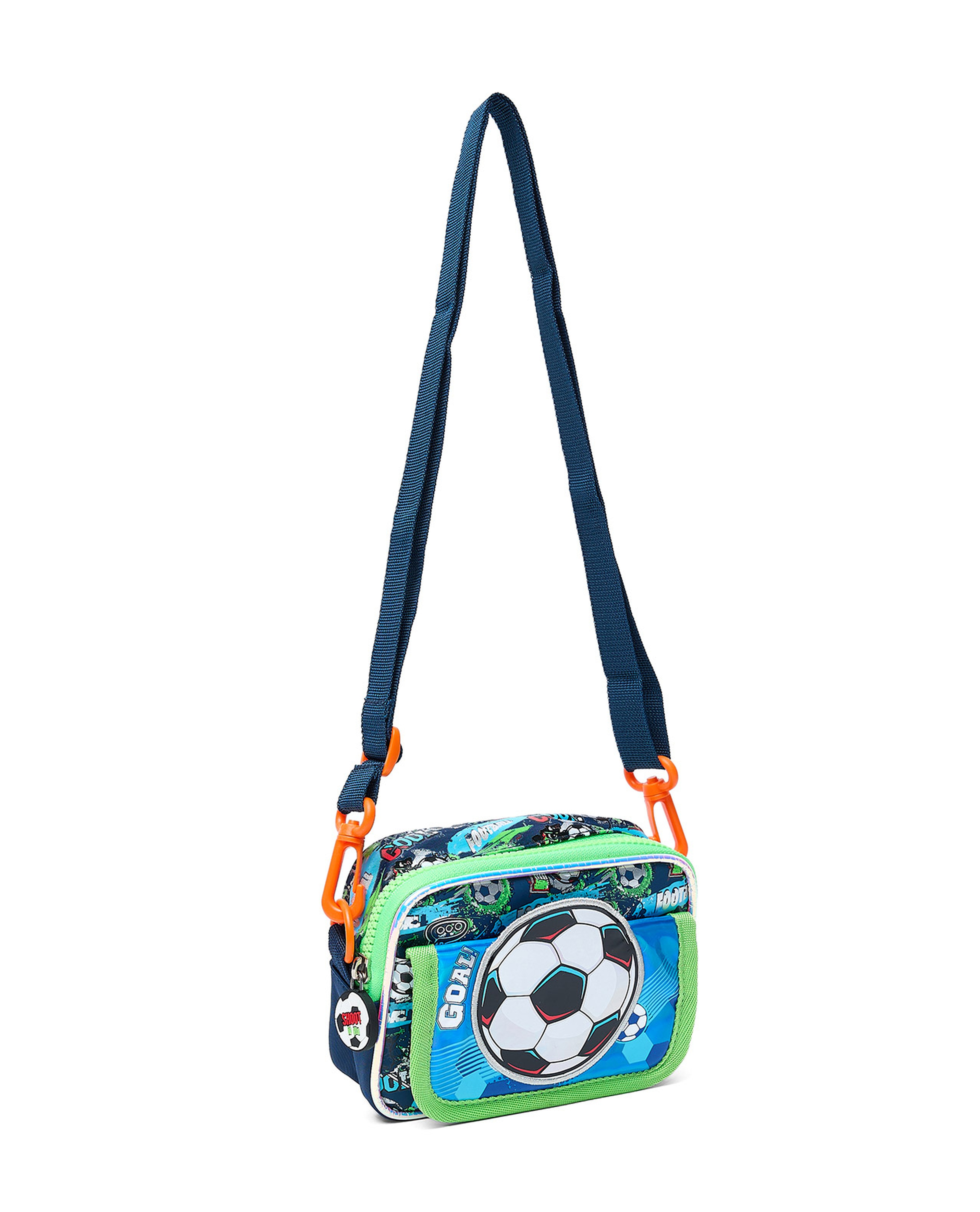 Appliqued Crossbody Bag