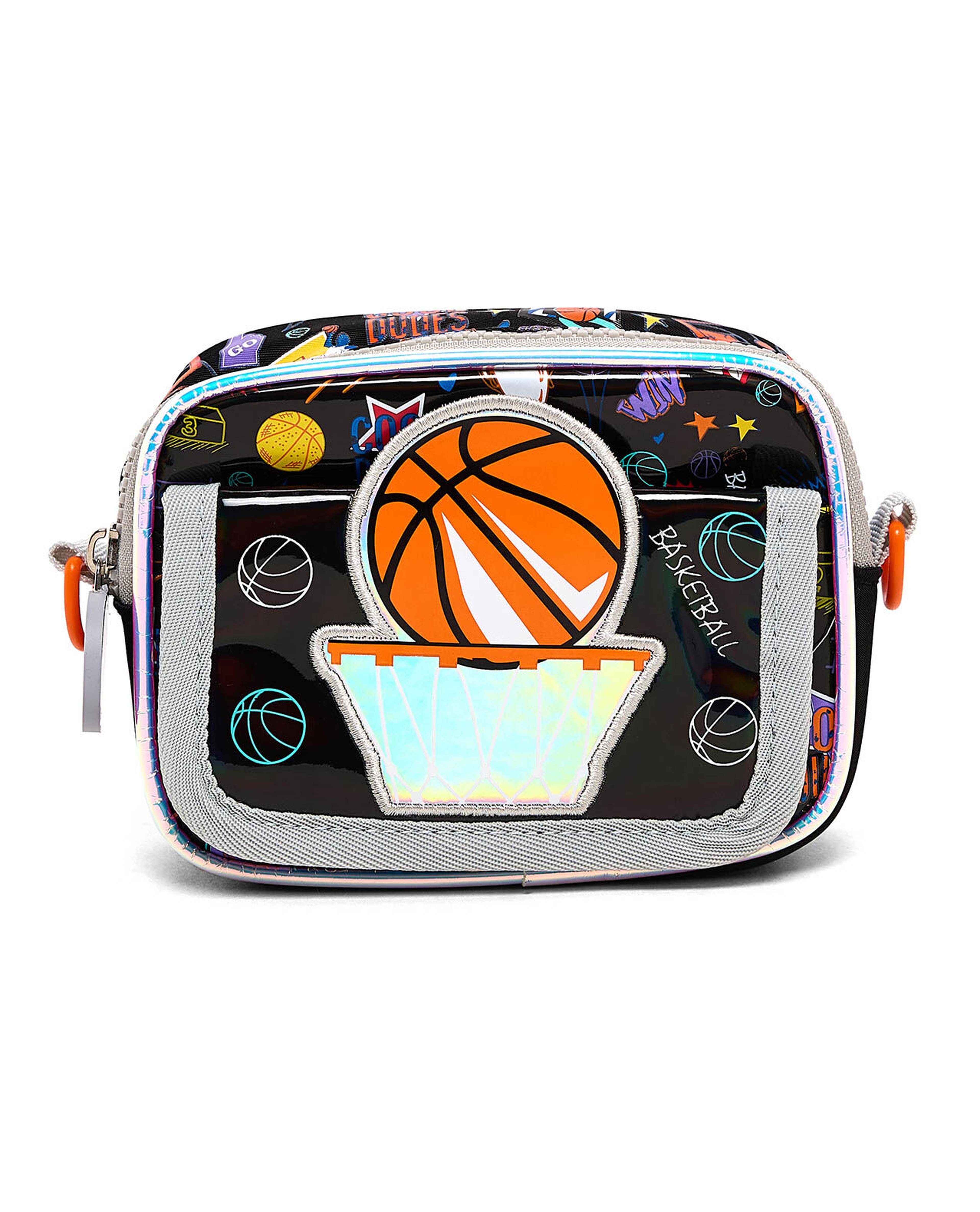 Appliqued Crossbody Bag