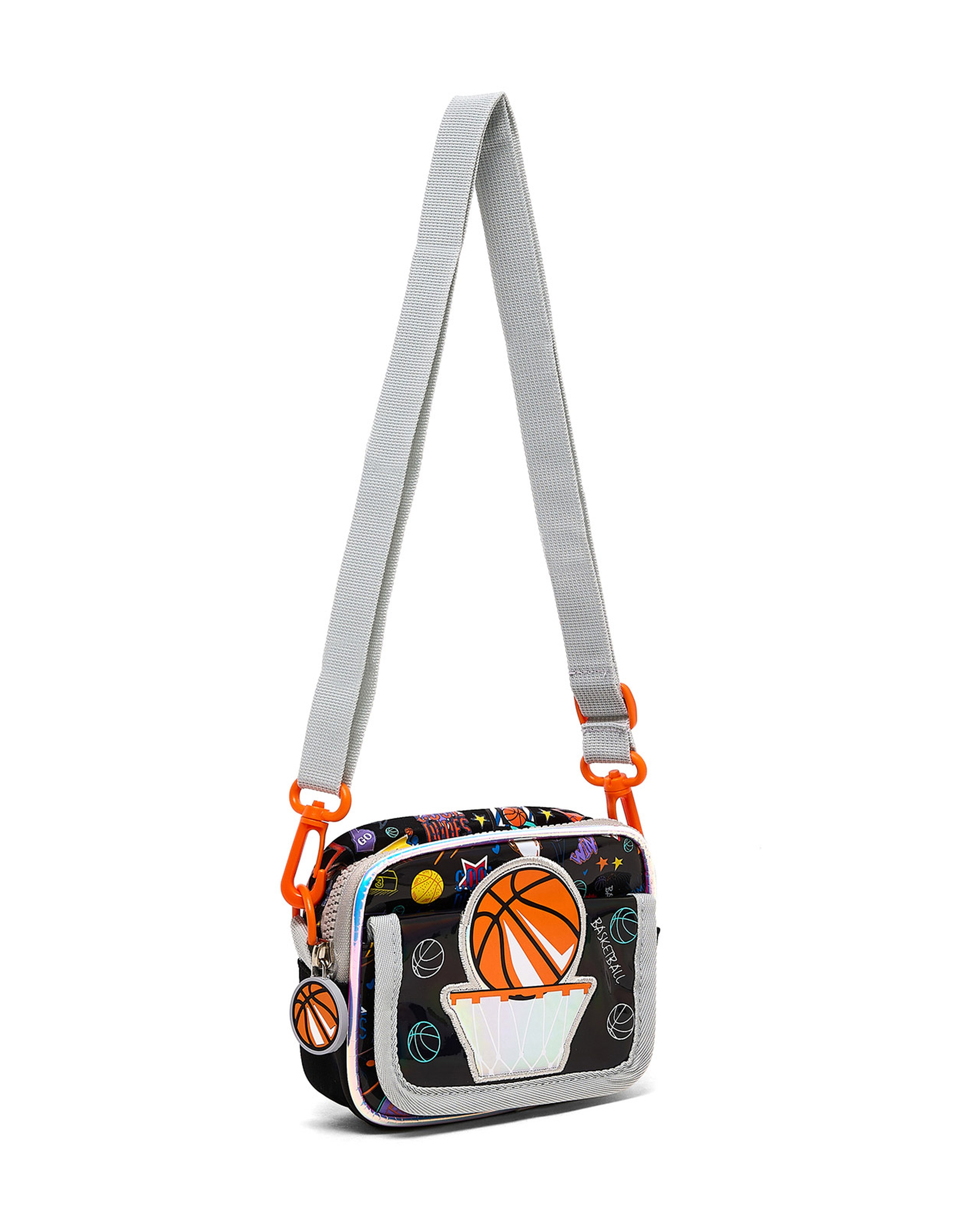 Appliqued Crossbody Bag