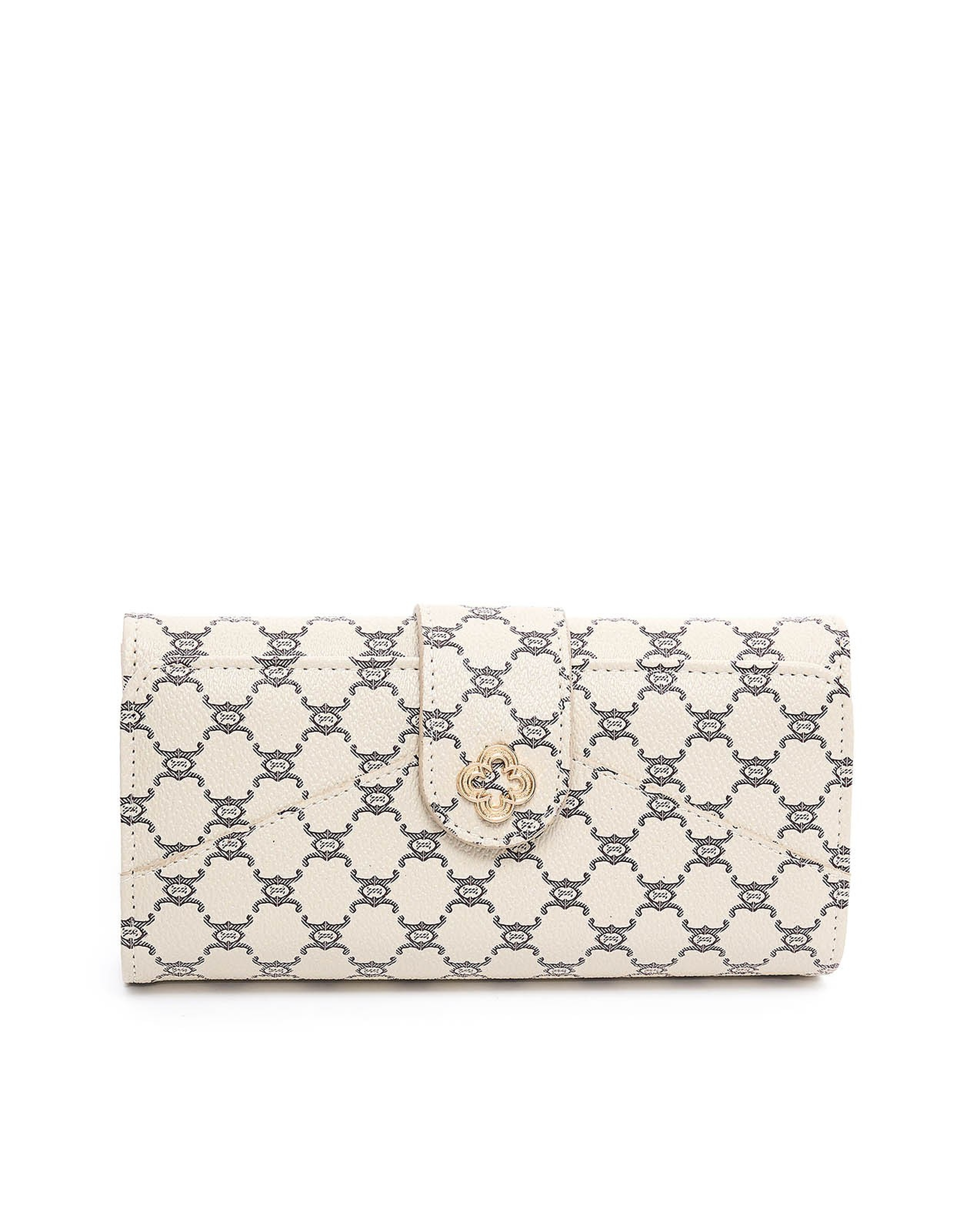 Patterned Long Wallet