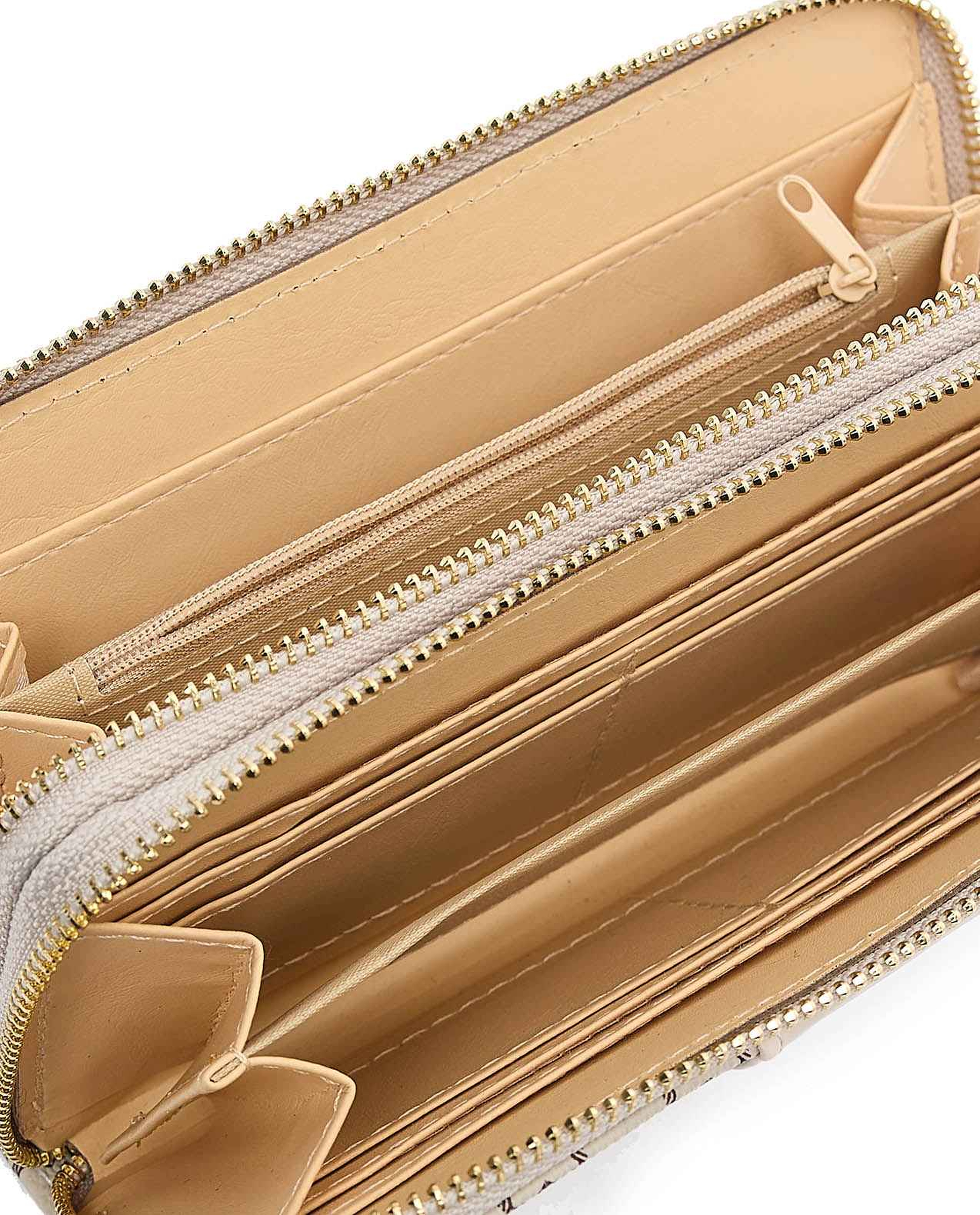 Patterned Wallet with  Sling